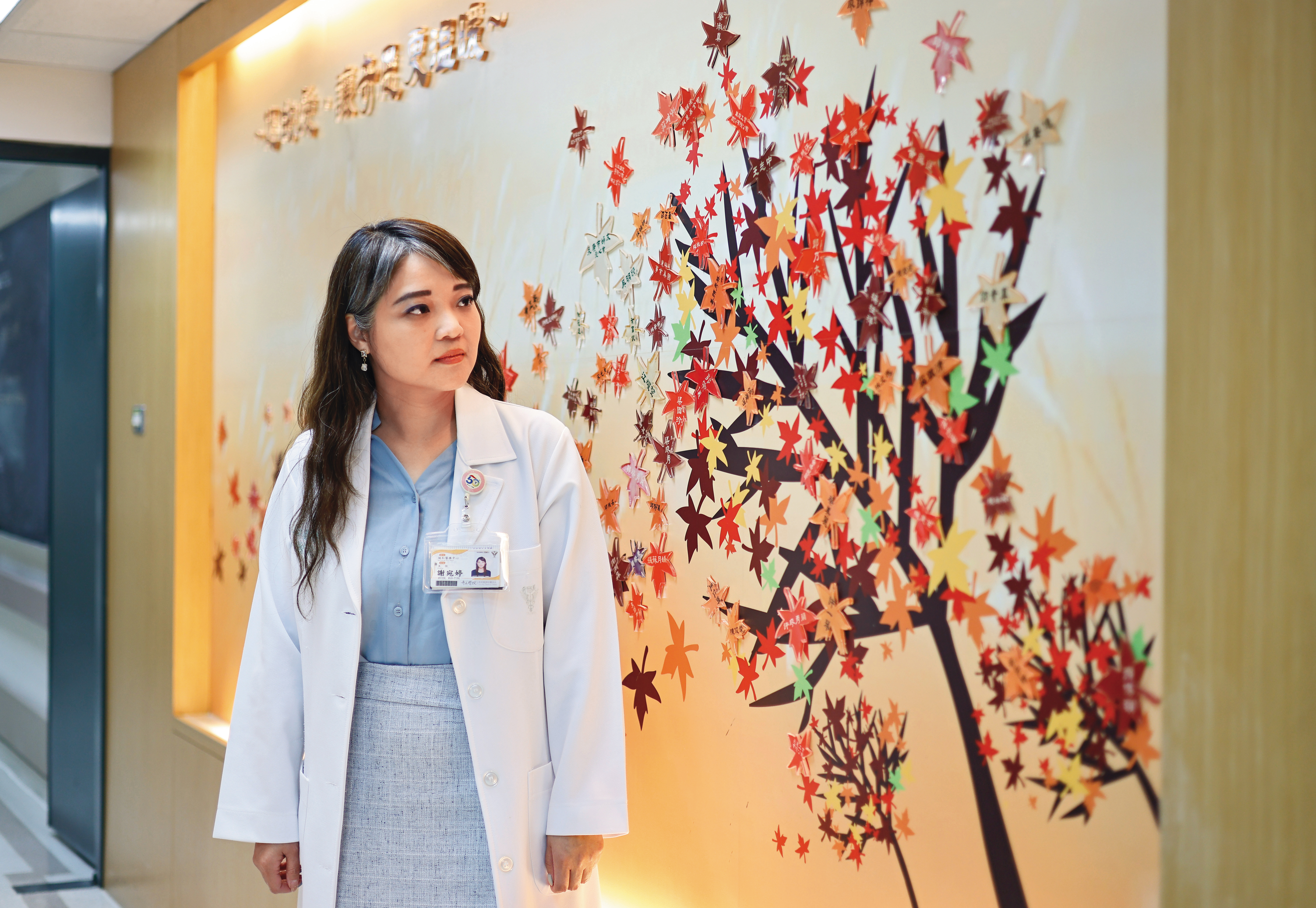 台灣正式邁入超高齡社會，臨終議題的討論卻多偏恐懼、負面，謝宛婷為此感到可惜。