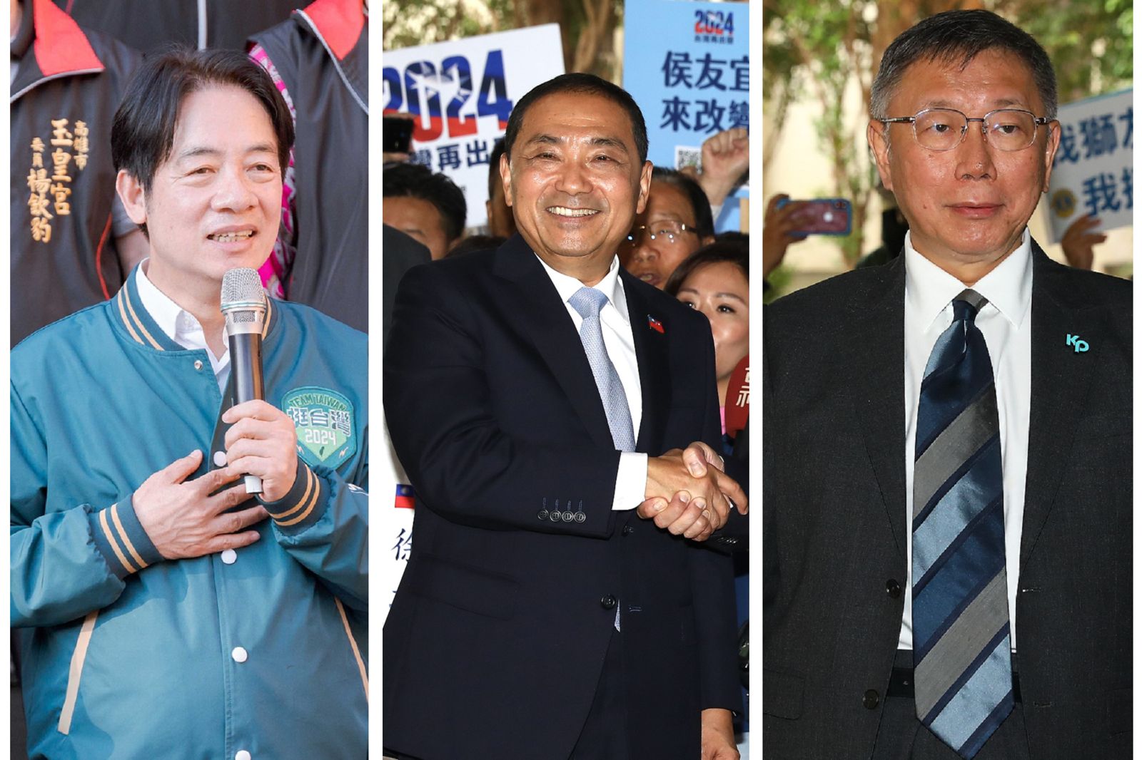 台灣「三腳督拚總統」讓外媒持續關注