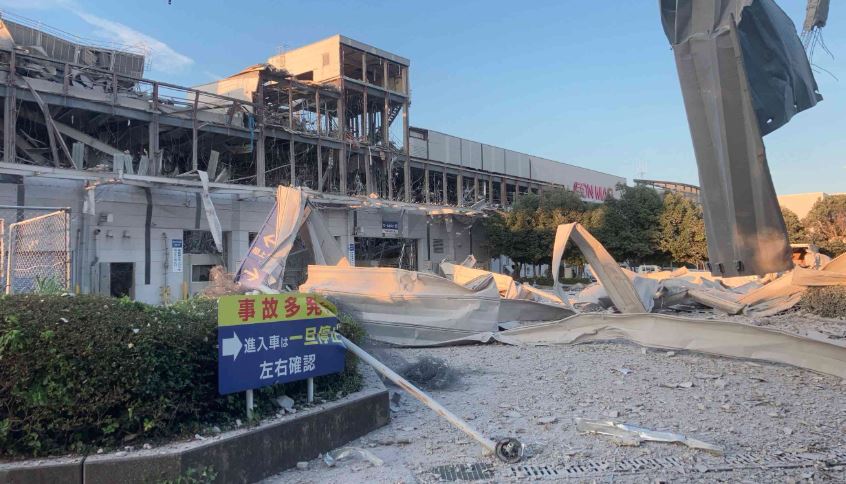 7.1強震過後！熊本永旺購物中心傳多起爆炸聲響　200民眾躲停車場避難