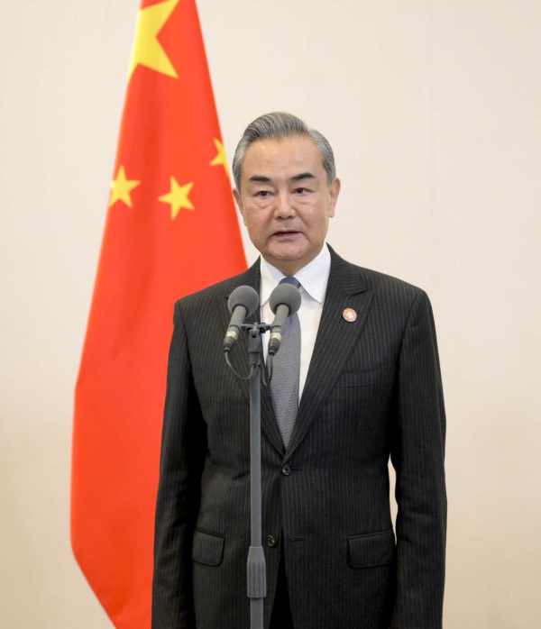 王毅談及「拜習會」成果，直指此次會晤很全面、很深入。（翻攝自中國外交部官網）