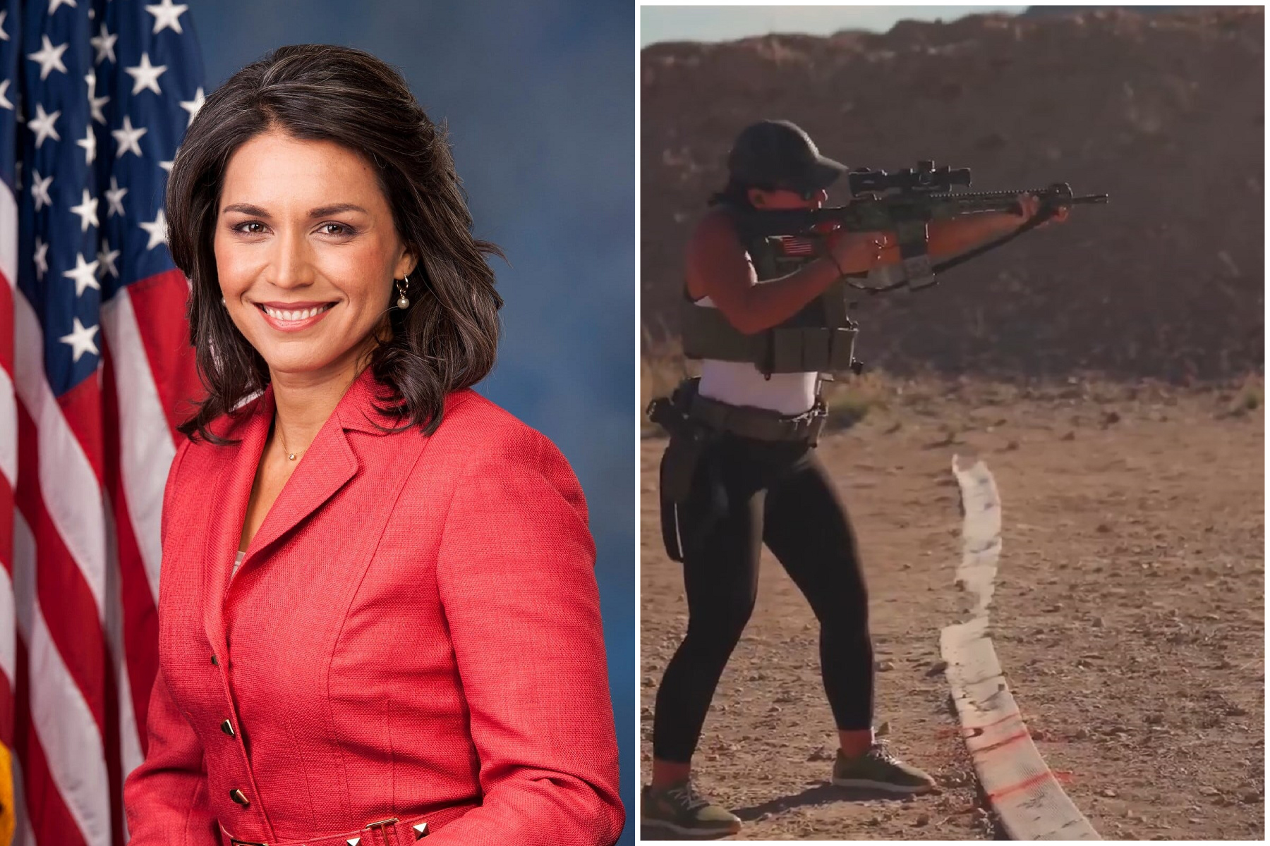 川普任命她為國家情報總監，美魔女真槍實彈上陣！帥爆。（翻自加巴德臉書）