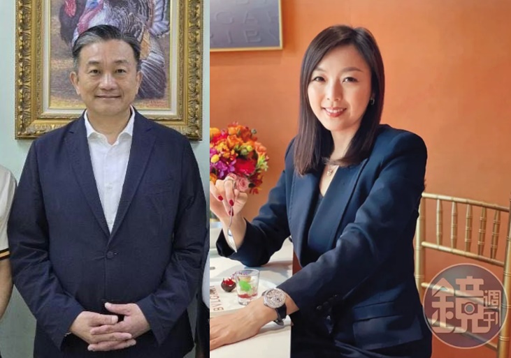 立委王定宇(左,翻攝自臉書)爆出和愛爾麗集團執行長劉怡萱(右,讀者提供)關係匪淺。