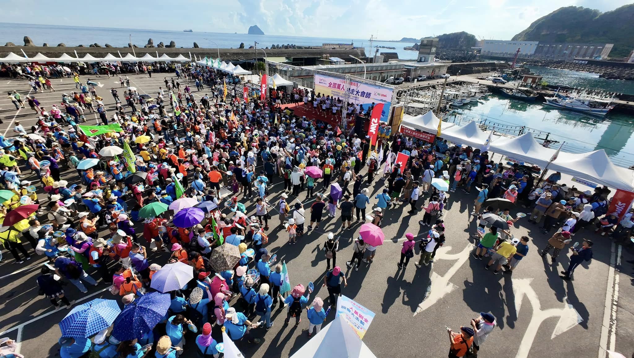 全國萬人健走大會師，每年獲得民眾熱情響應。（Stone Lin攝影）