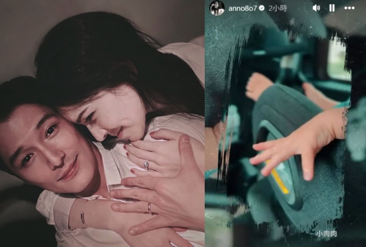 許瑋甯罕曬「母子私下互動」萌照!曝光兒子「小肉肉」抓餅乾影片 驚喜透露專屬育兒健身法