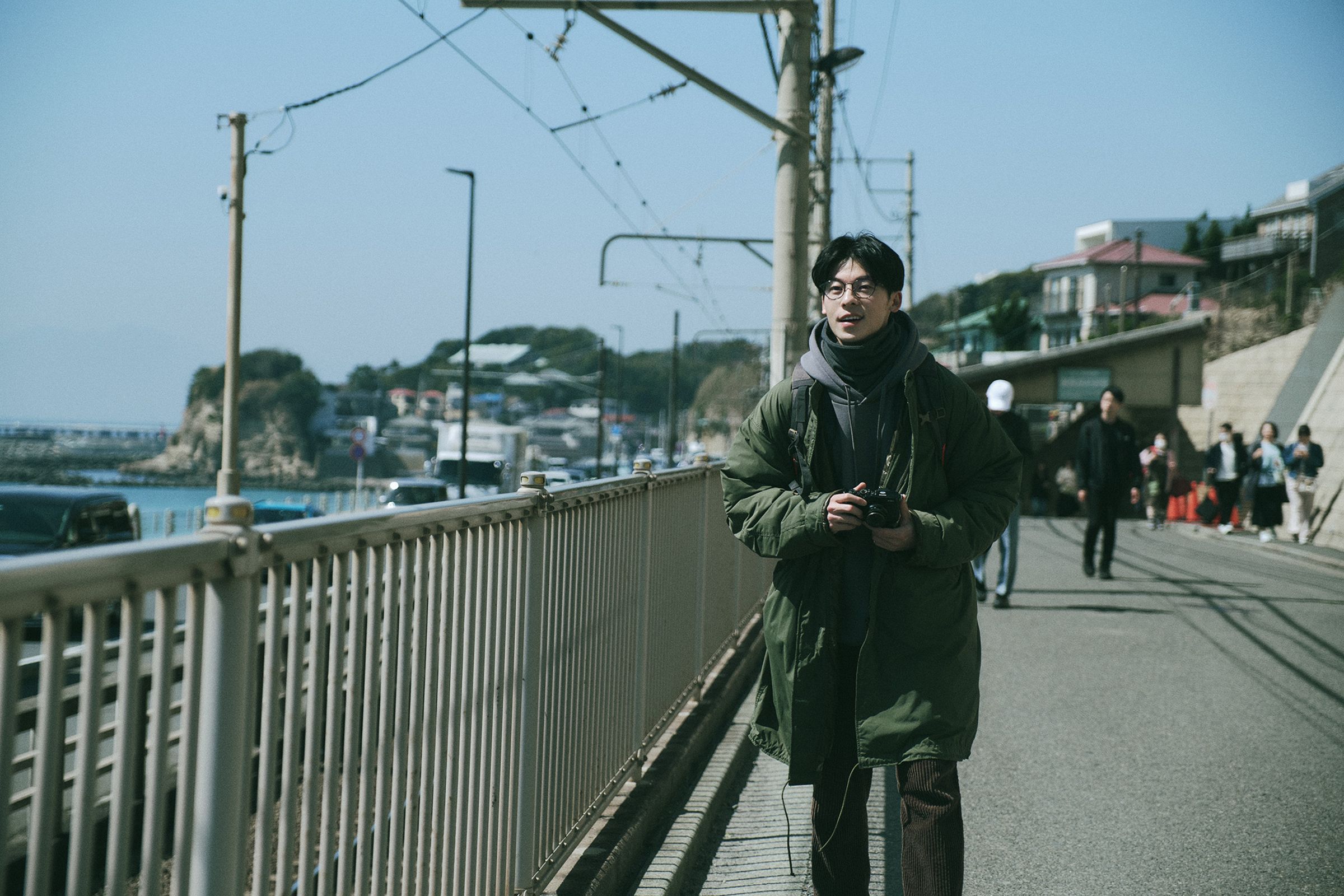 之後許光漢也會合體其他日本演員,一起在日本宣傳《青春18x2》。(翻滾吧男孩電影提供)
