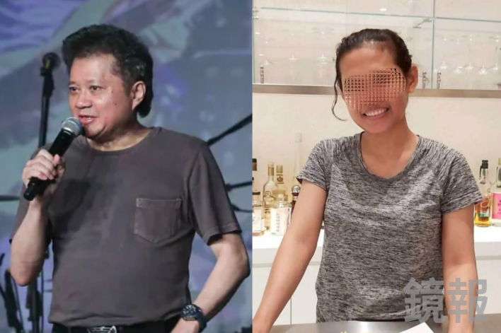 福茂唱片老闆張耕宇（左），遭爆愛上小26歲的印尼移工（右）。（鏡報提供）