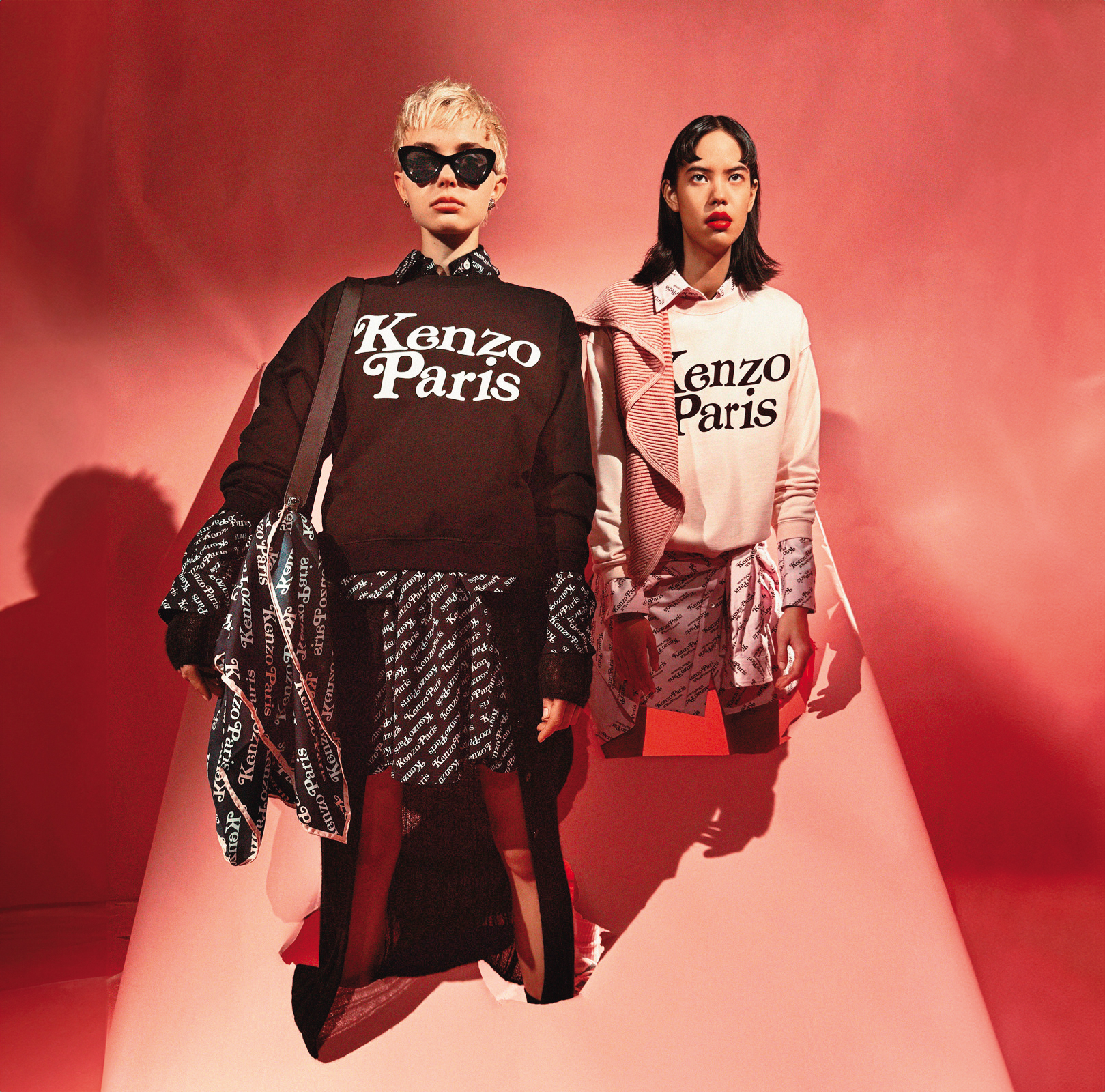 KENZO x VERDY 2024春夏聯名系列形象Look。(惇聚提供)