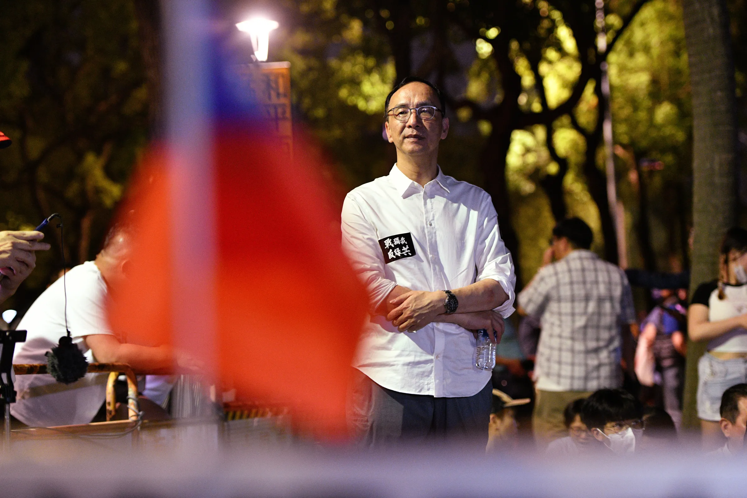 藍白兩黨一起拒絕總統府安排的國安簡報，這是共產黨最希望看到的結果，因為這代表著台灣的朝野政黨對國家安全不存在最基本的共識。（鏡報李智為攝）