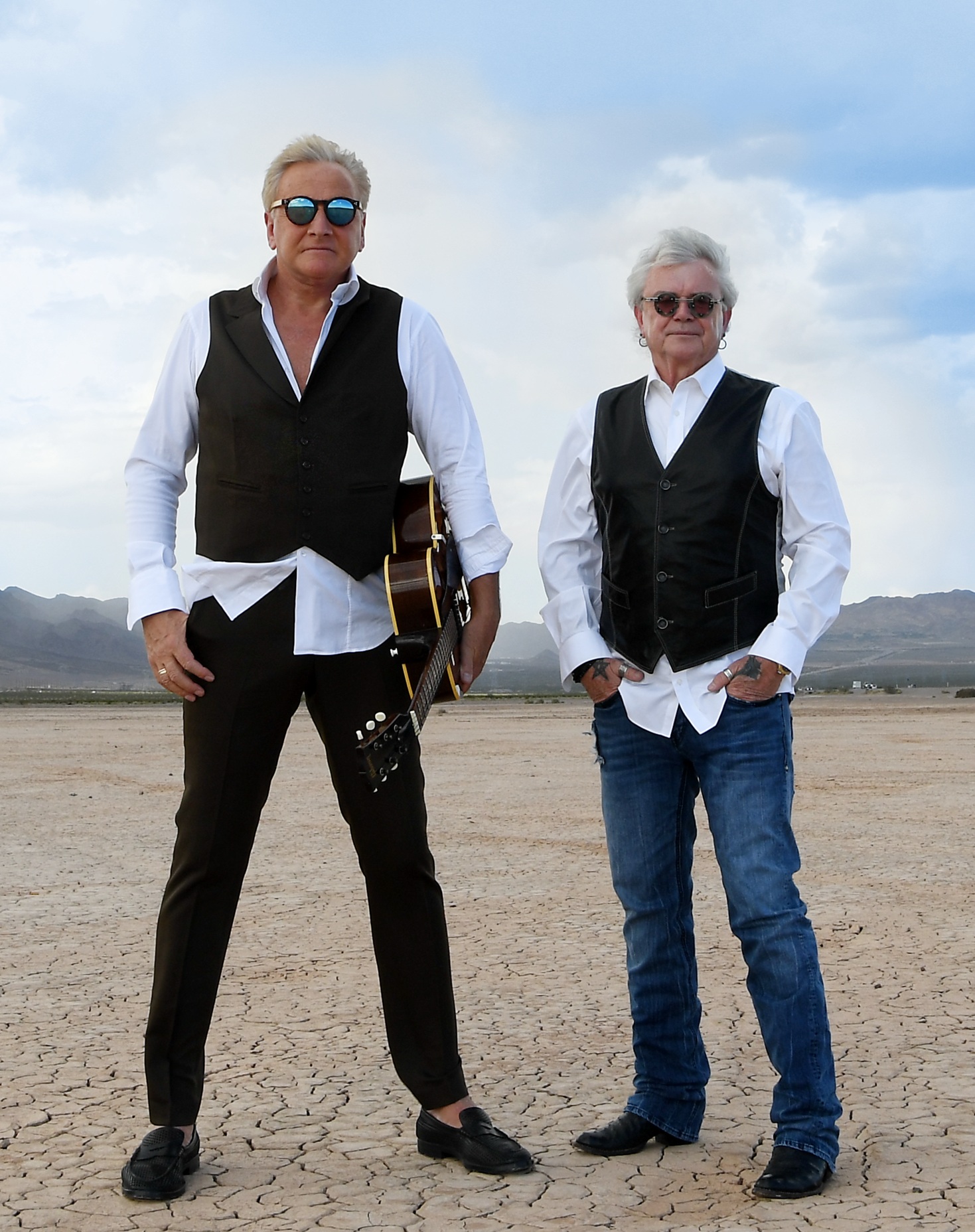 Air Supply 空中補給合唱團兩位團員年逾 70歲，每年表演高達130場。（全球音樂經紀有限公司 提供）
