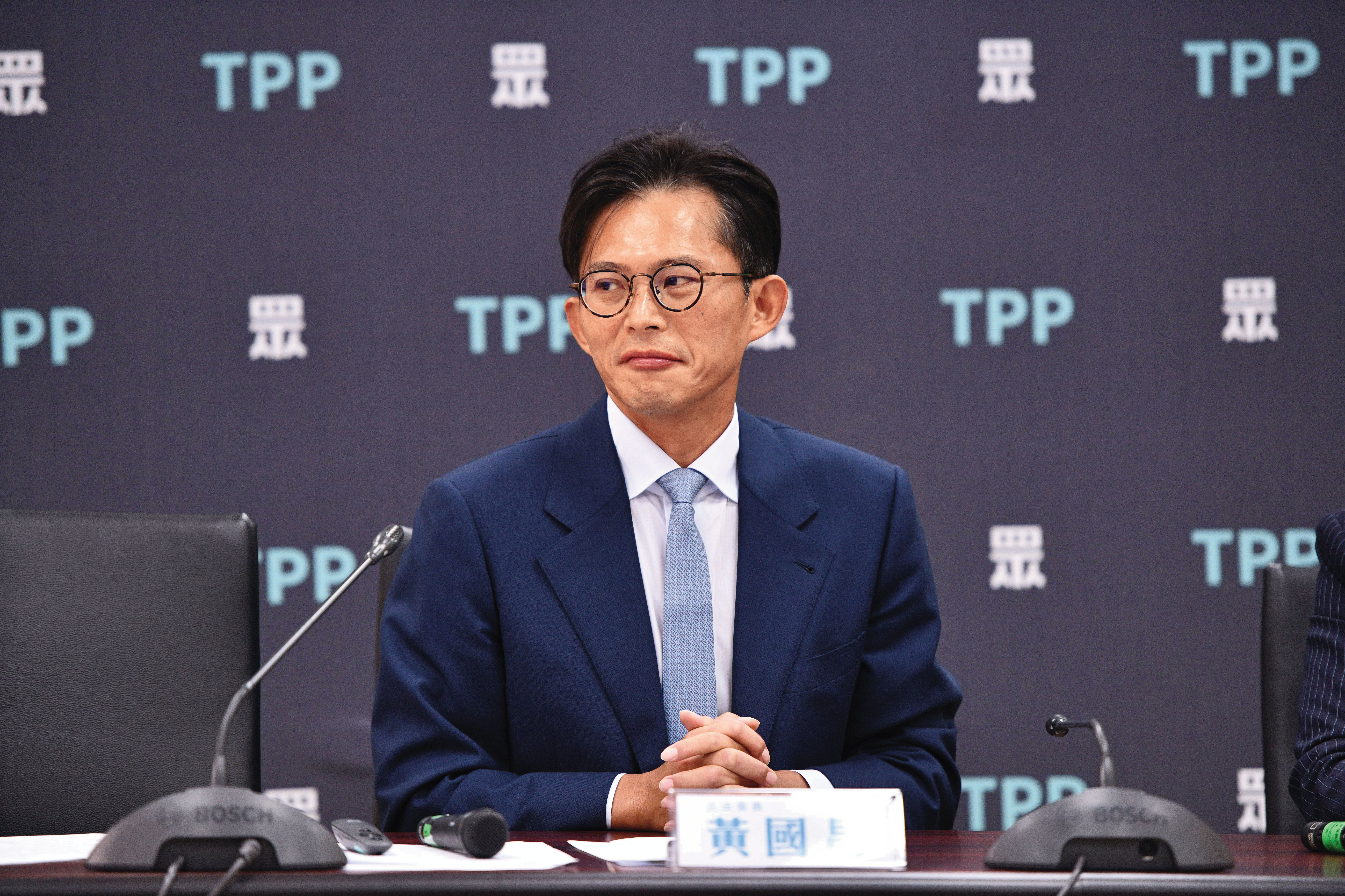 黃國昌遭爆是狗仔集團首腦，引起各界質疑政媒兩棲。（鏡報李智為）