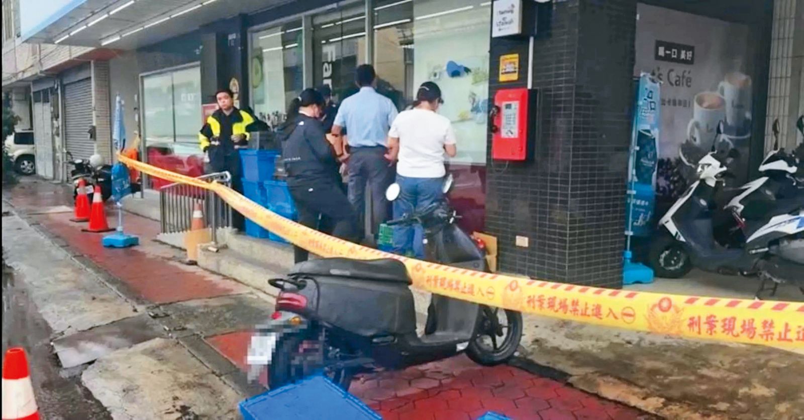 河智媛在台經紀公司老闆今年8月於台中遇刺身亡。（翻攝自東森新聞網）