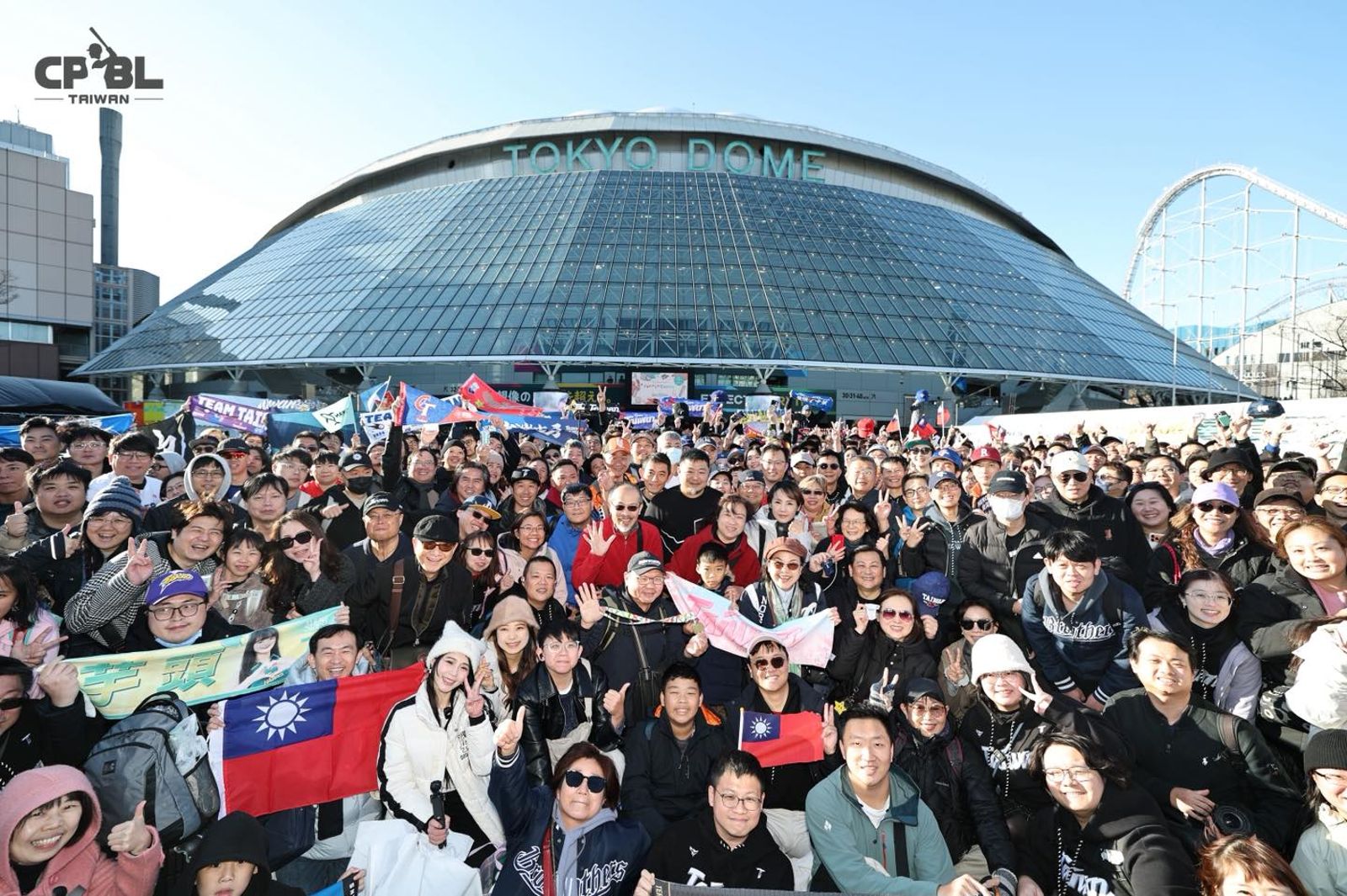 WBC熱戰/台灣人集結!東京巨蛋外「人山人海team Taiwan」 超壯觀畫面曝光