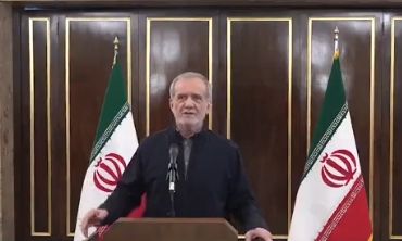 伊朗總統宣布12天戰爭結束。（翻攝自X）