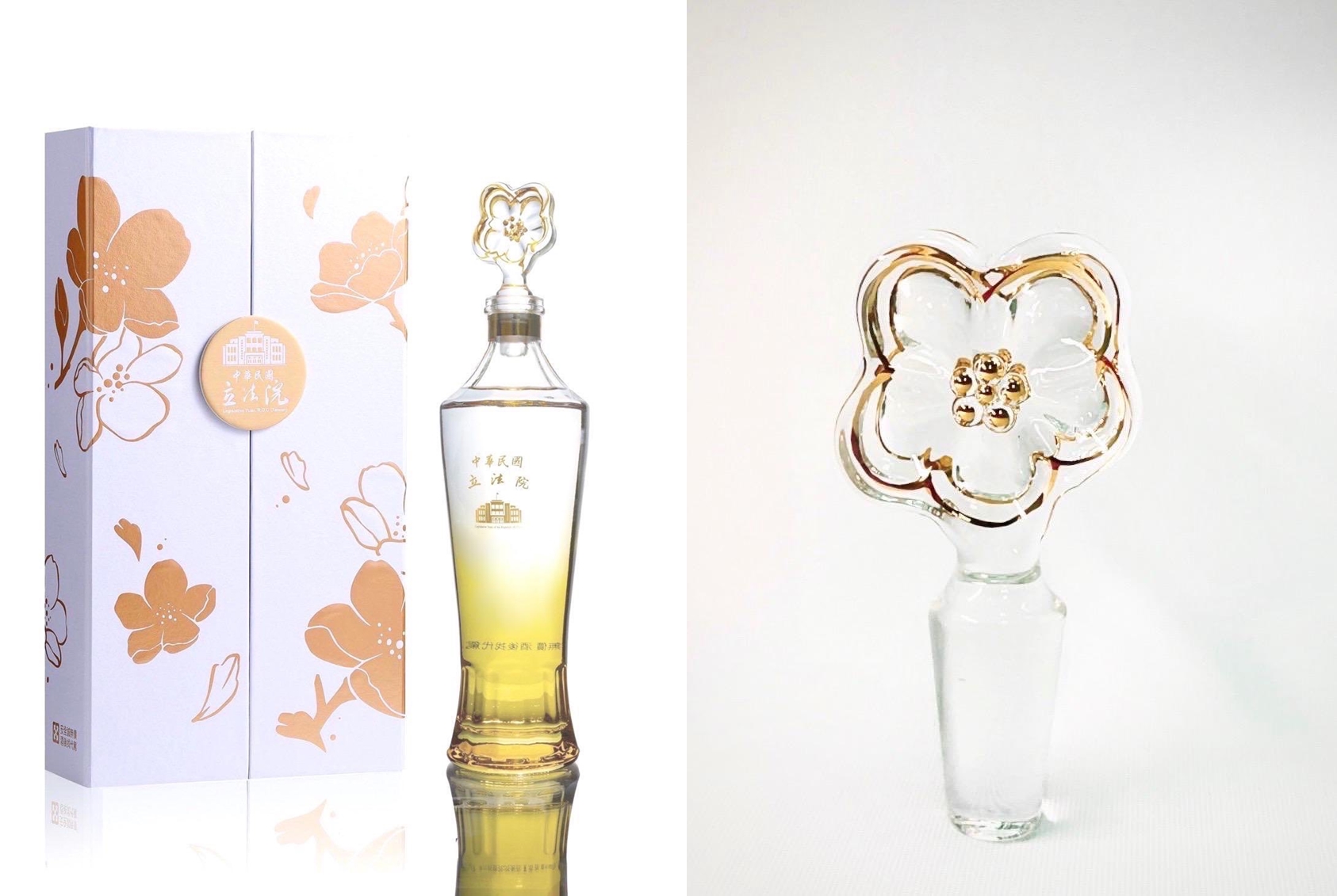 第11屆立法院紀念酒正式亮相。（立法院提供）