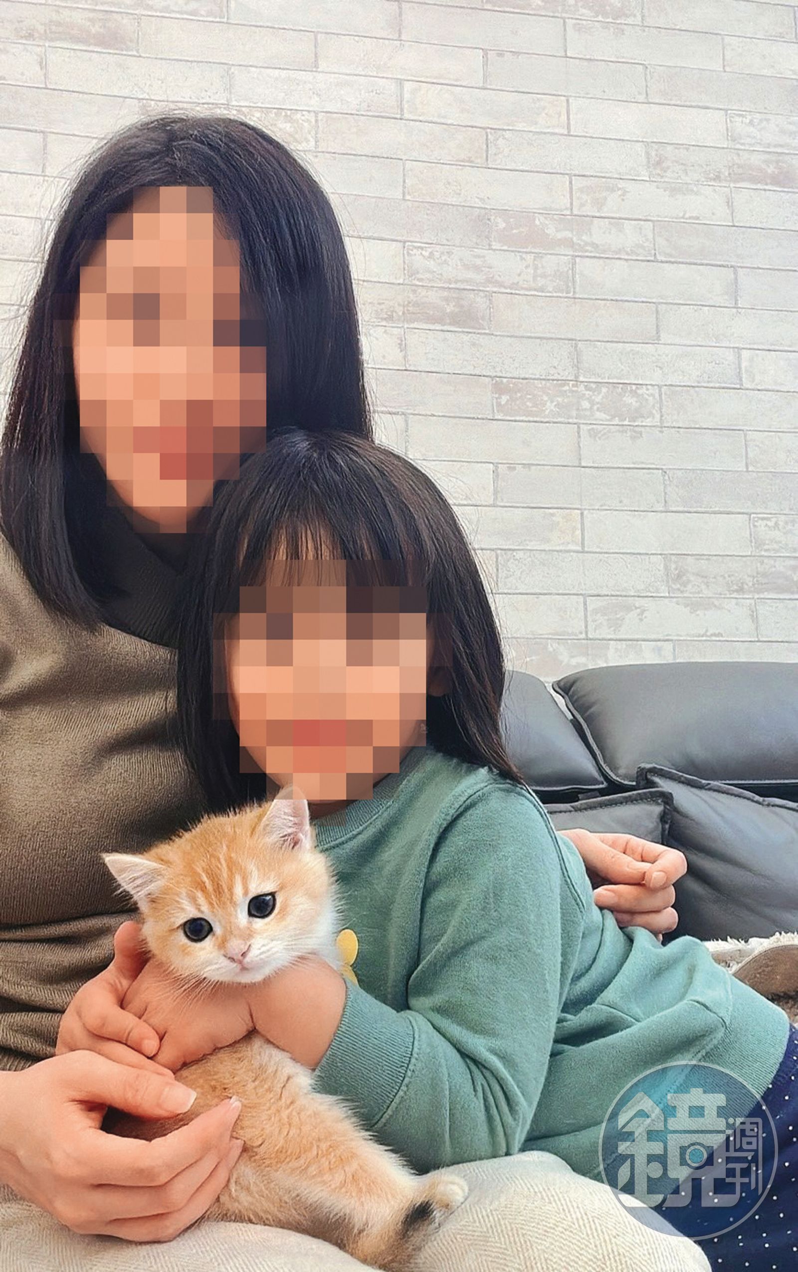 前女友和喬天鼎的女兒相處良好,本來已有繼母之姿