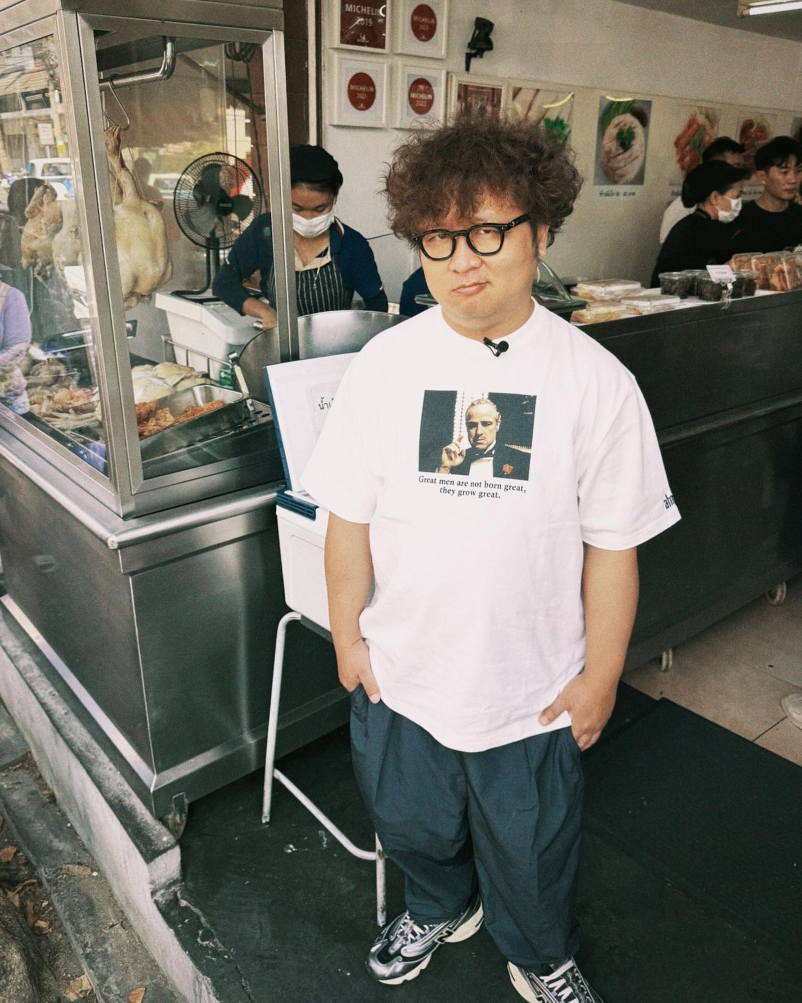 納豆中風開刀後復健，去年復出拍《命中註定那頭鵝》。（納豆IG）
