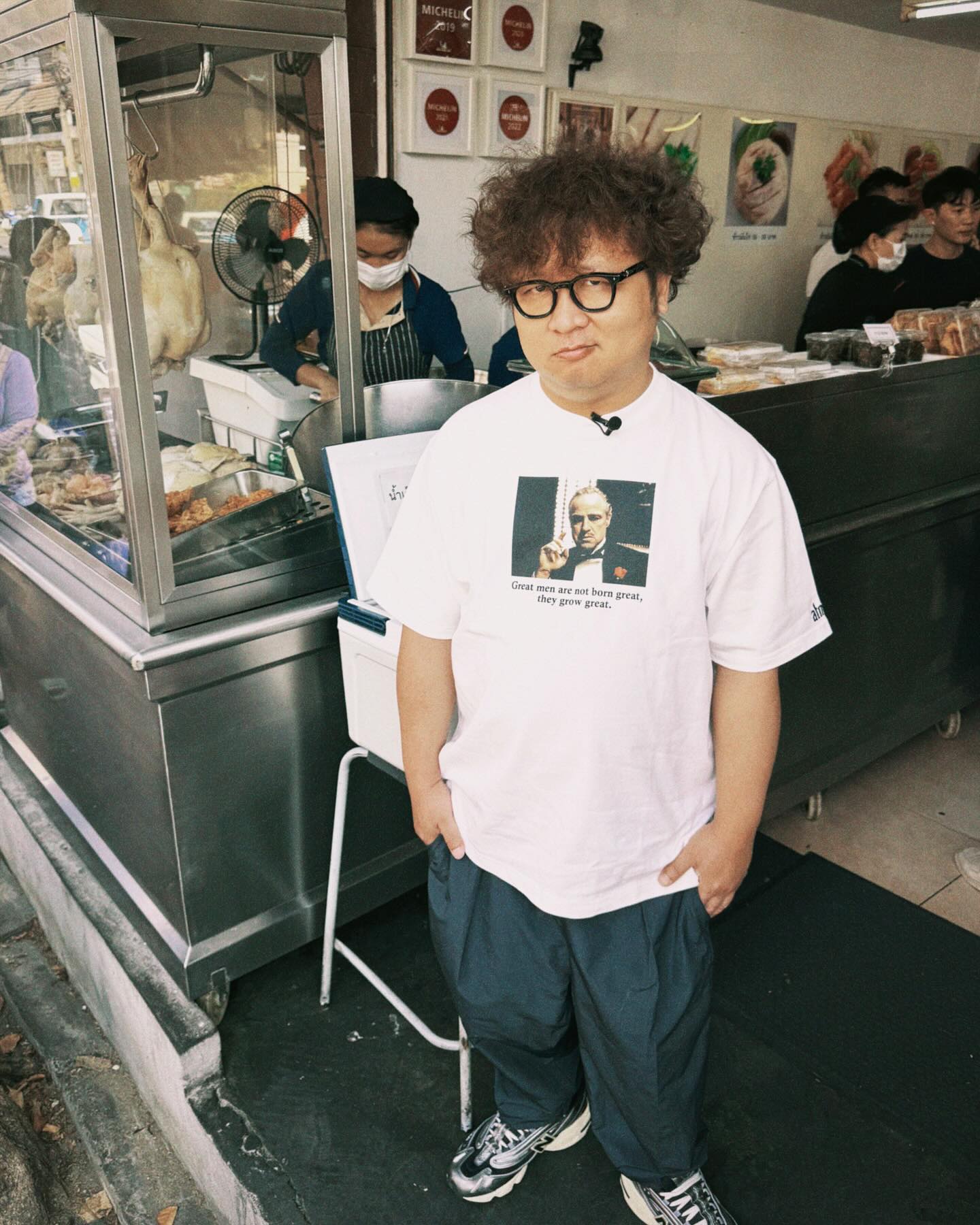 納豆中風開刀後復健，去年復出拍《命中註定那頭鵝》。（納豆IG）