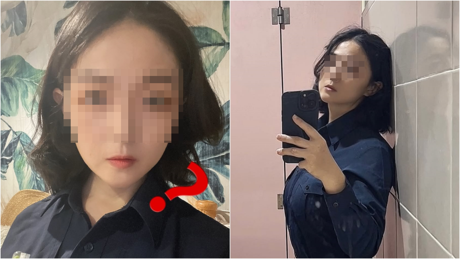 桃園洪姓女警時常穿警察制服發文，是小有名氣網紅。（翻攝Threads）