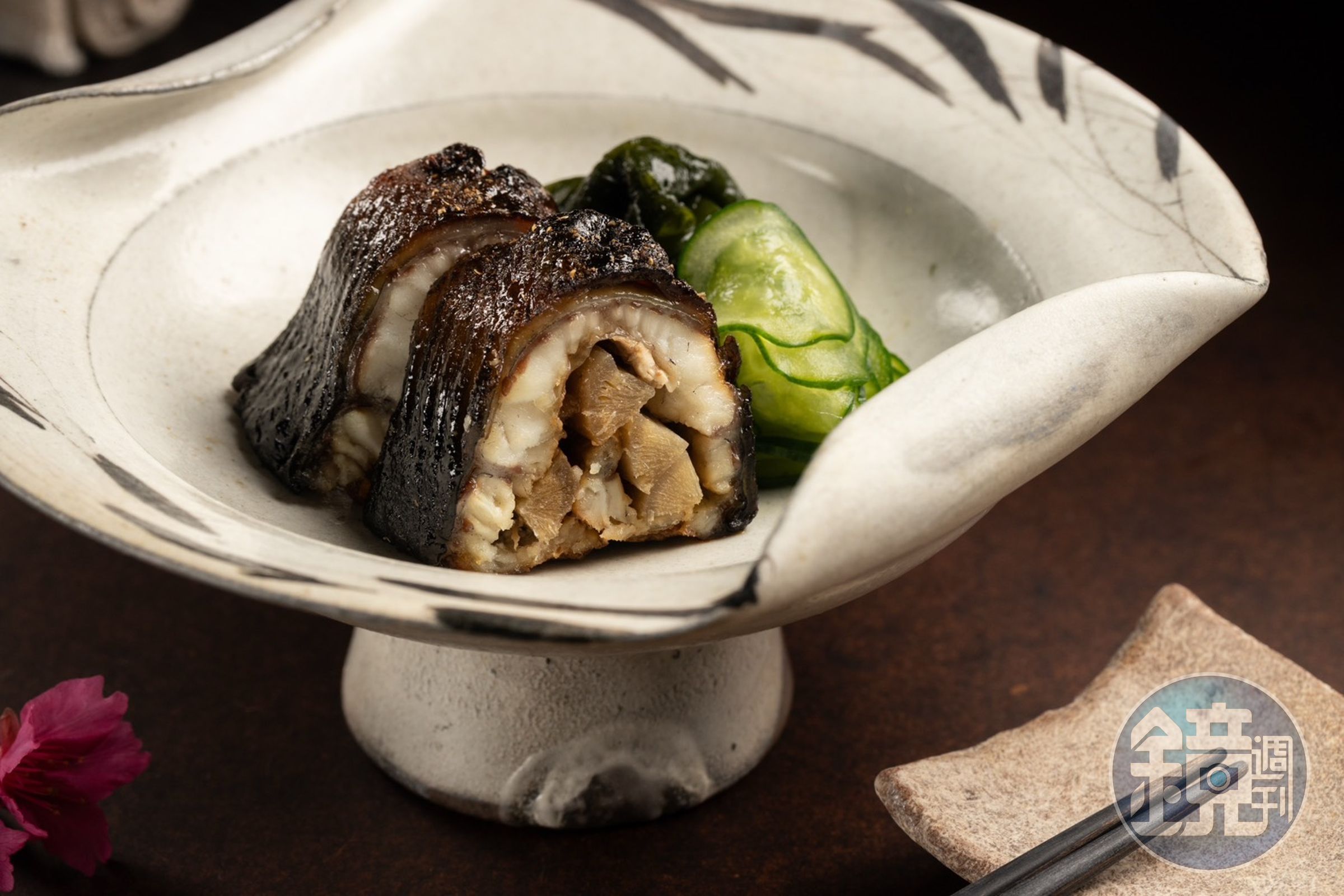 酥軟柔嫩的「鰻魚」八幡卷,令人想到日劇《想在京都小住》中的垂涎片段。