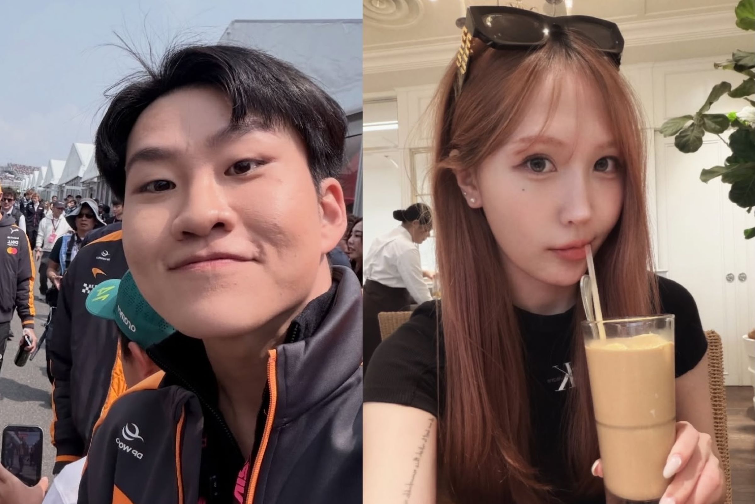 蕭伊的親弟弟公開幫姊姊操盤台股的獲利對帳單，直言姊姊根本不需要靠Joeman。（翻攝自蕭伊IG、Joeman臉書）