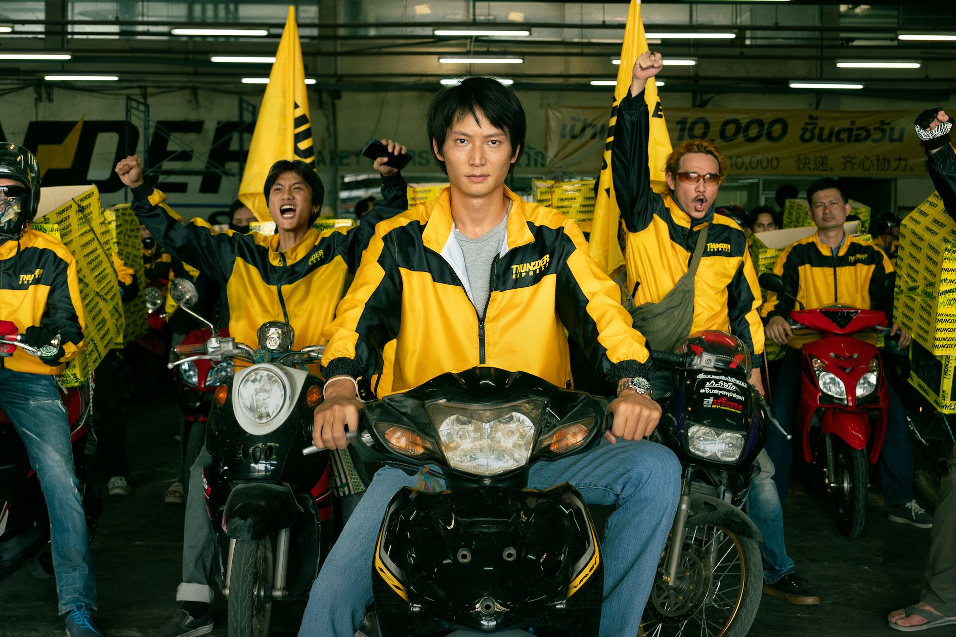 與男主角不一樣，Ice（前）自身沒什麼創業夢，自己頂多就是想要開間清潔公司或是寵物美容。不過他在《瘋狂獨角獸》的角色非常瘋狂，野心很大。（Netflix提供）