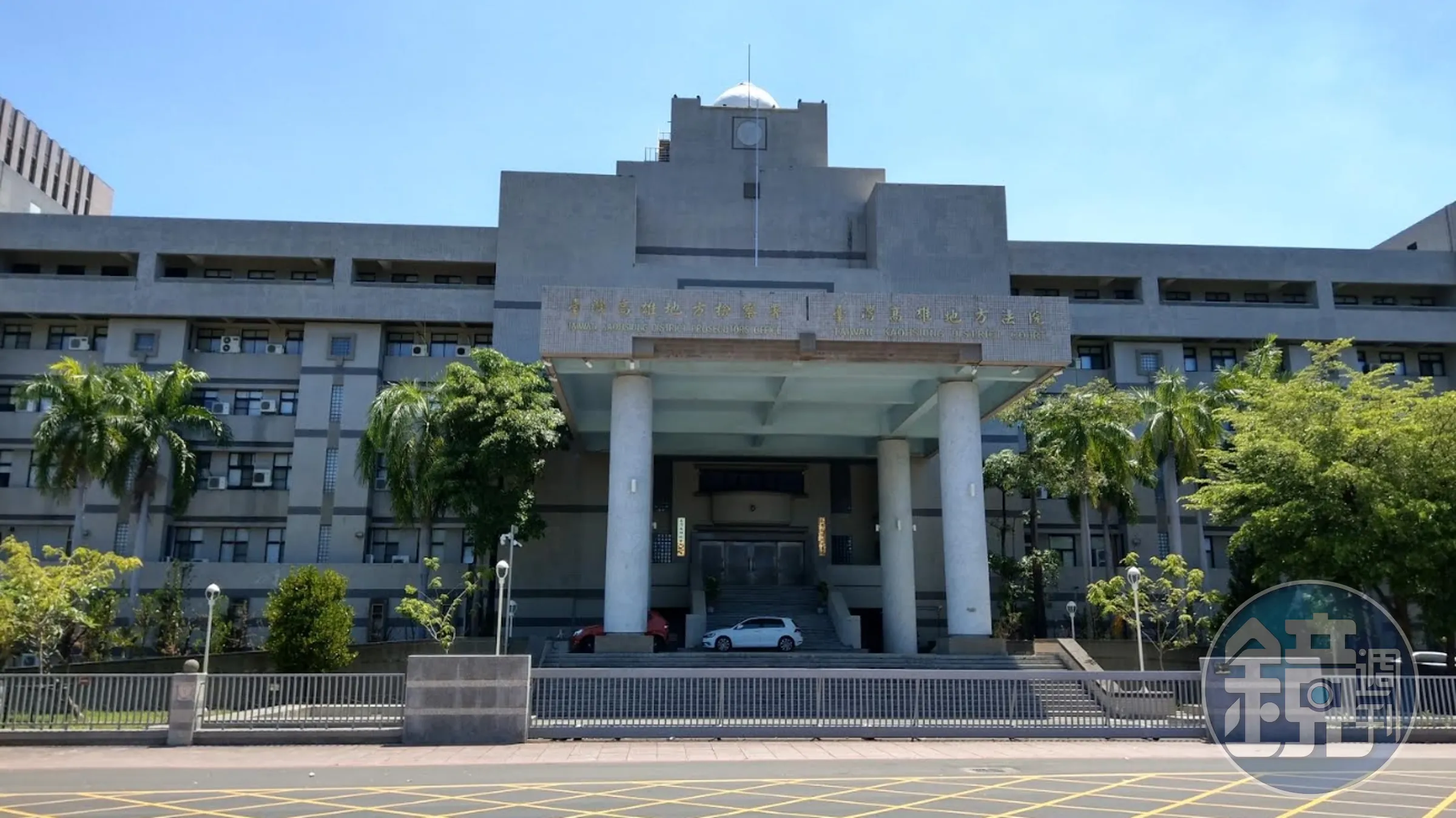 高雄男粉絲傳噁心訊息,遭女藝人怒提告。圖為高雄地院外觀。(本刊資料照)