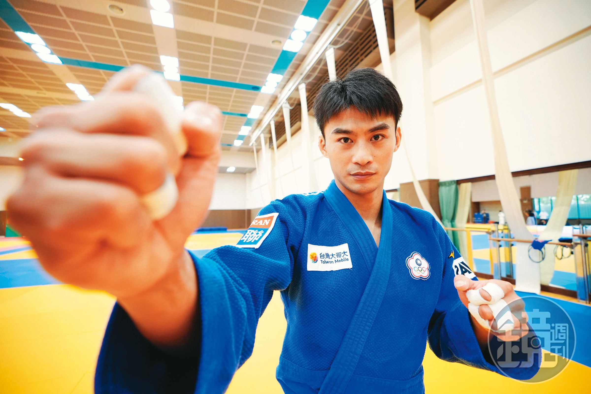 柔道男神楊勇緯獲頭號種子再戰奧運,力求破紀錄奪金。(特約攝影林韋言)