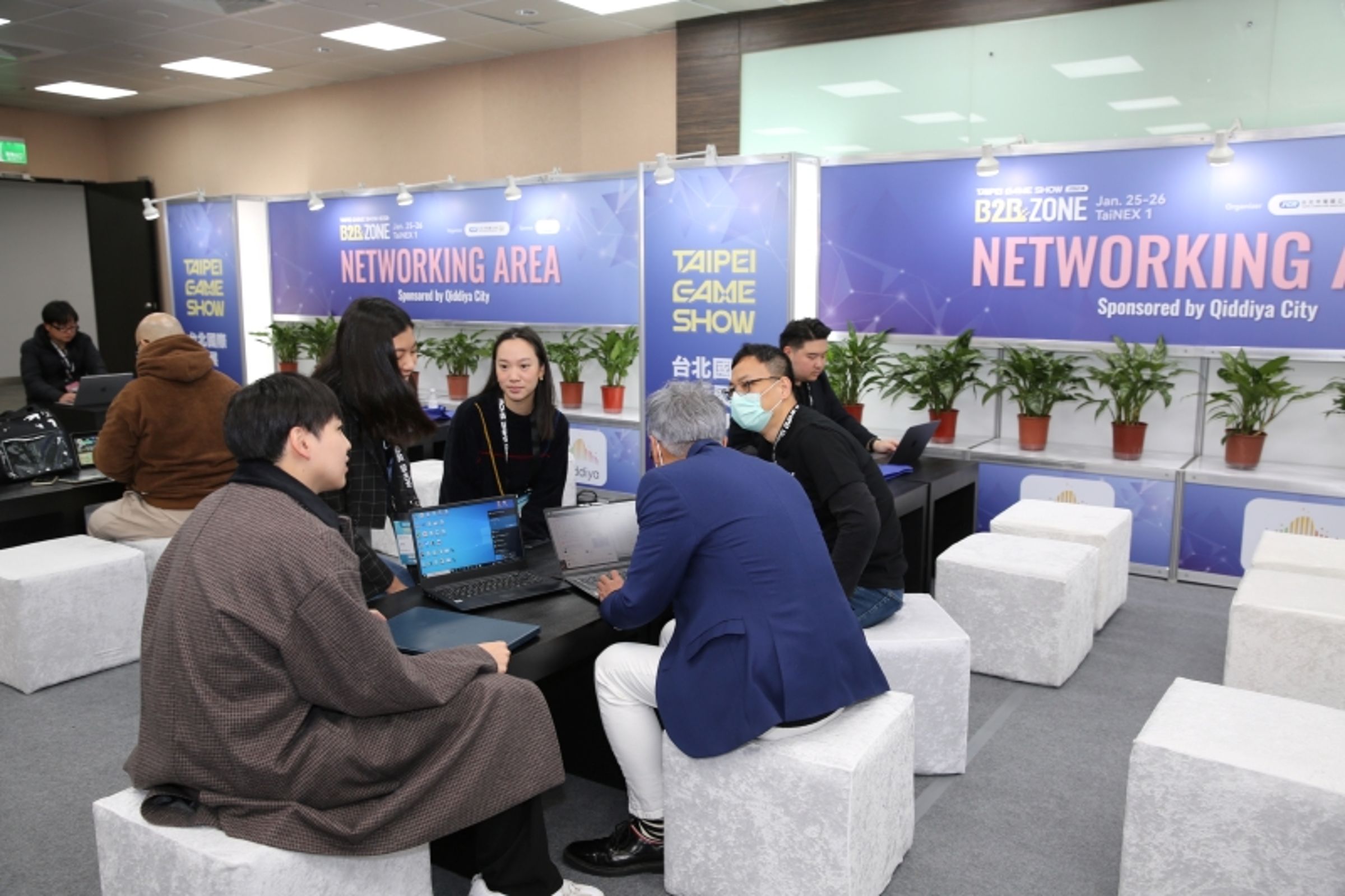 2025台北國際電玩展商務區參觀預先登錄將自12月4日開跑。(台北市電腦公會提供)