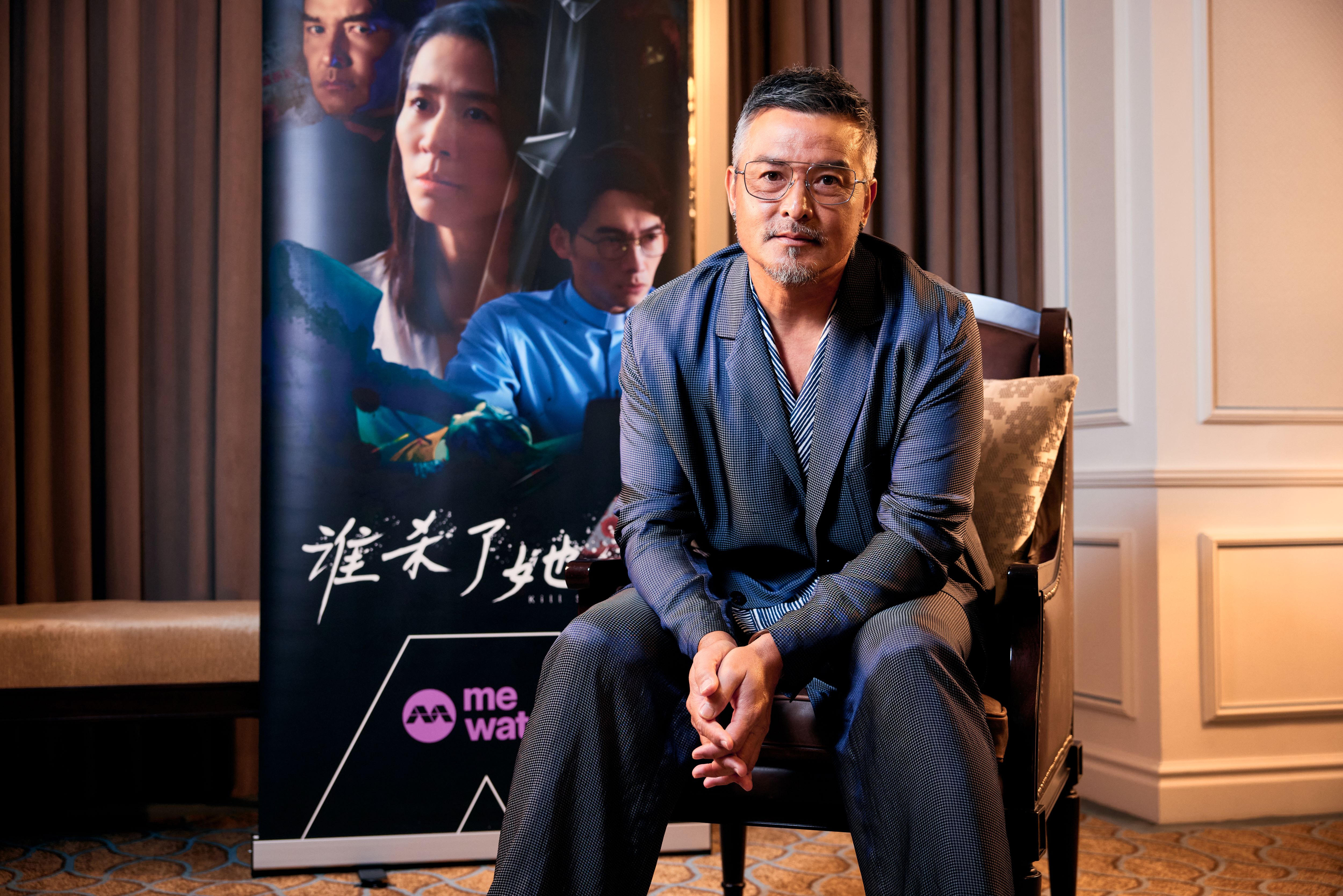 李銘順難得在新加坡拍戲。(三立提供)