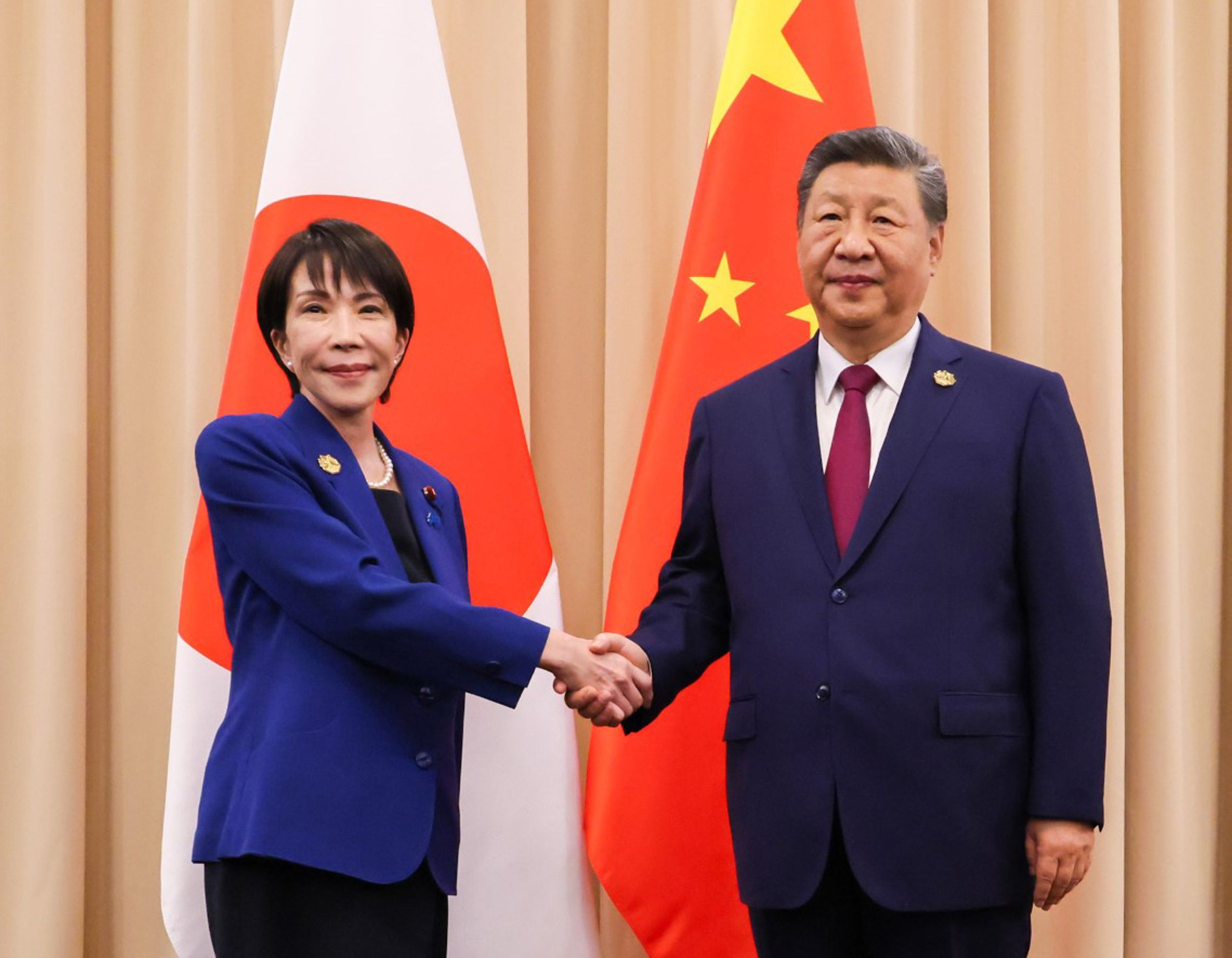 日中關係緊張。(翻攝高市早苗X)