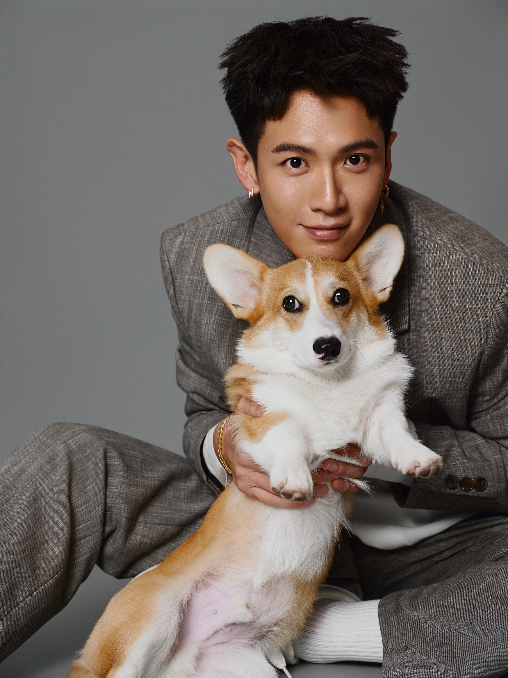 因愛犬老化無力感，柯震東接下「帕奇特小屋」品牌總監，致力將健康照護融入毛孩日常。（帕奇特小屋提供）