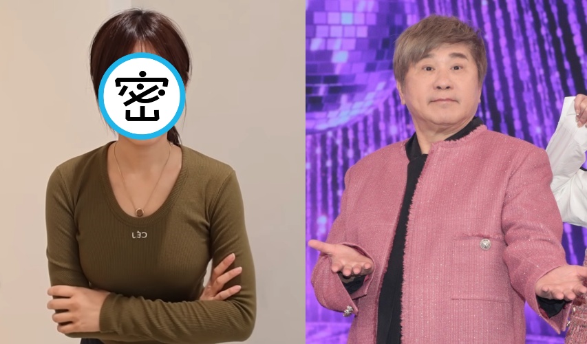 愛莉莎莎（左）新家開箱，網友全在看眼睛，笑稱「撞臉胡瓜（右）」。（翻攝自yt/
愛莉莎莎 Alisasa、本刊資料照）