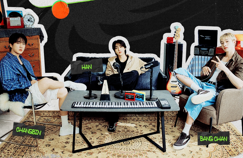 Stray Kids創作核心3RACHA將在節目中分享創作歷程、幕後故事與日常互動。(Spotify提供)