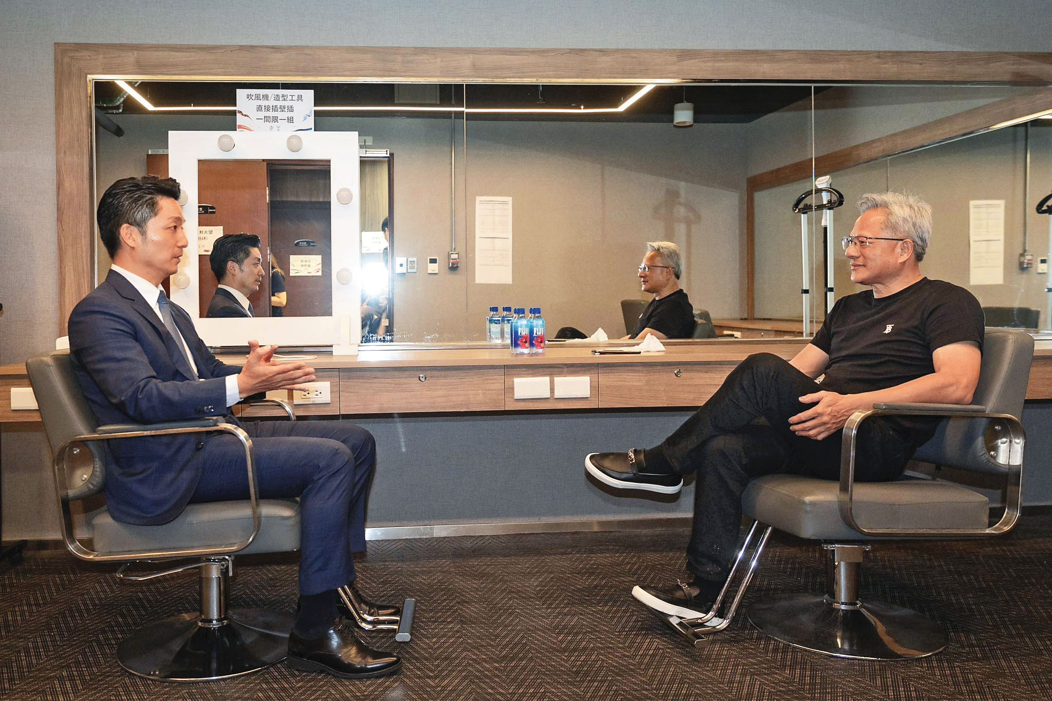 輝達總部土地涉政治層面問題，是否順利落成，仍須看北市府協調功力。（翻攝蔣萬安臉書）