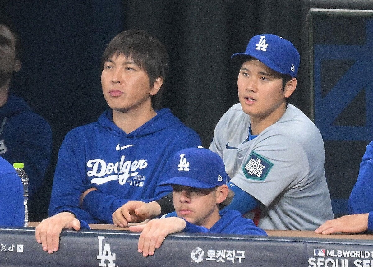 盜走大谷翔平1.4億，貼身翻譯水原向道奇隊自白「我賭博上癮，都是我的錯」。（翻自livedoor）