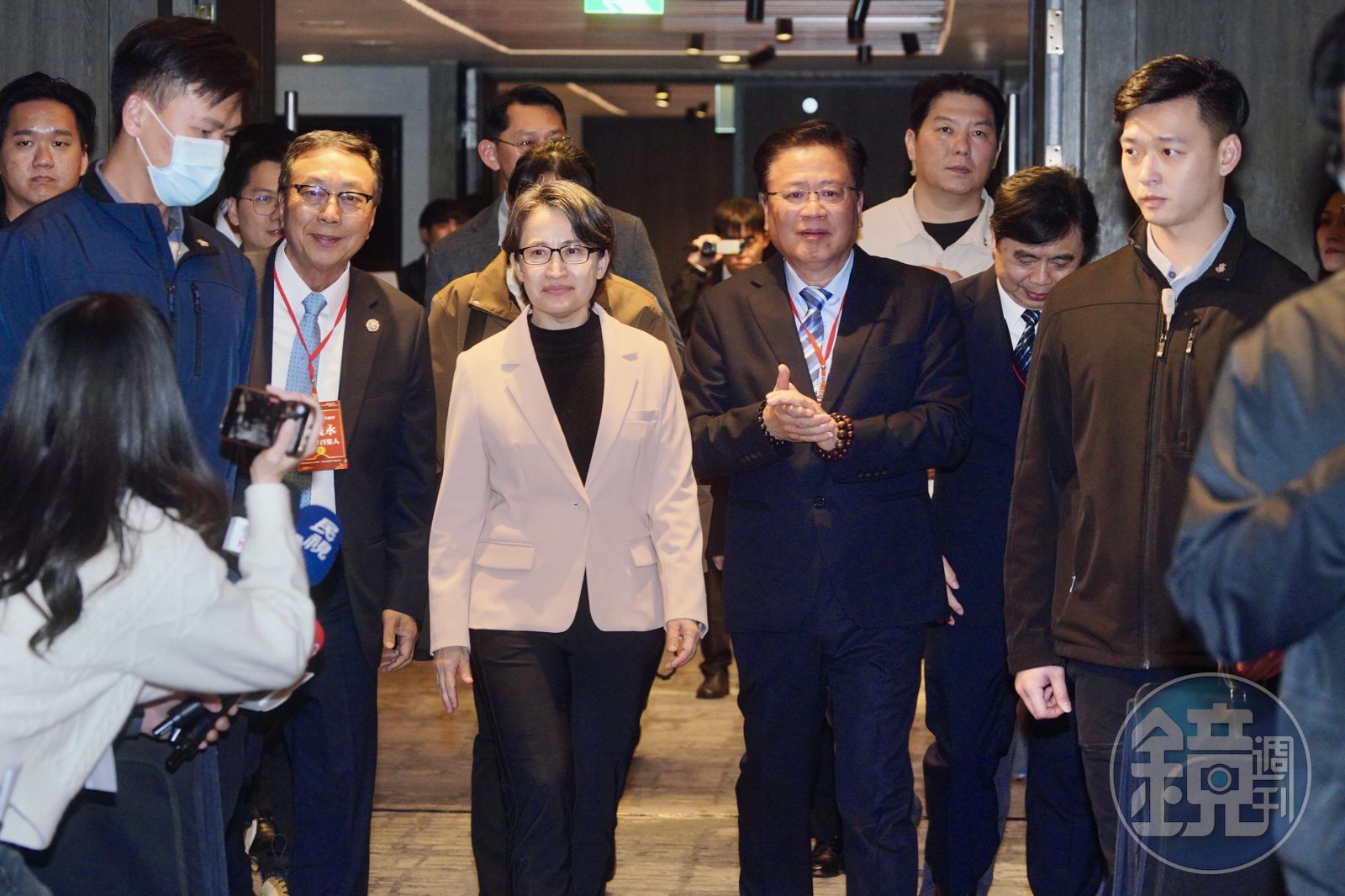 副總統蕭美琴強調雖然面對國際局勢的困境，政府對於物價、能源、去風險化等面向皆做出非常積極的因應。