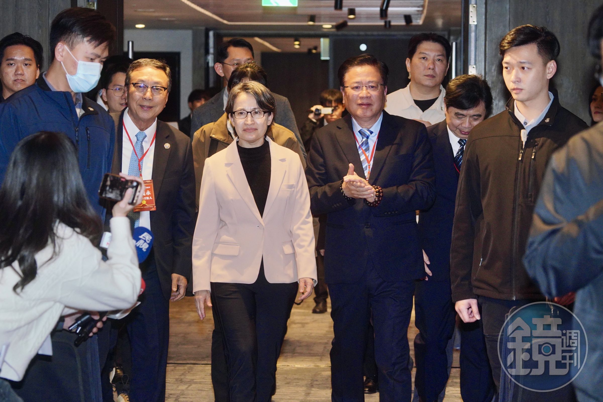 副總統蕭美琴強調雖然面對國際局勢的困境，政府對於物價、能源、去風險化等面向皆做出非常積極的因應。