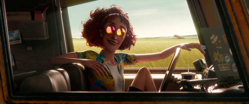 2023台中國際動畫影展精選作品題材包羅萬象，圖為《同行》劇照。（台中市影視發展基金會提供）