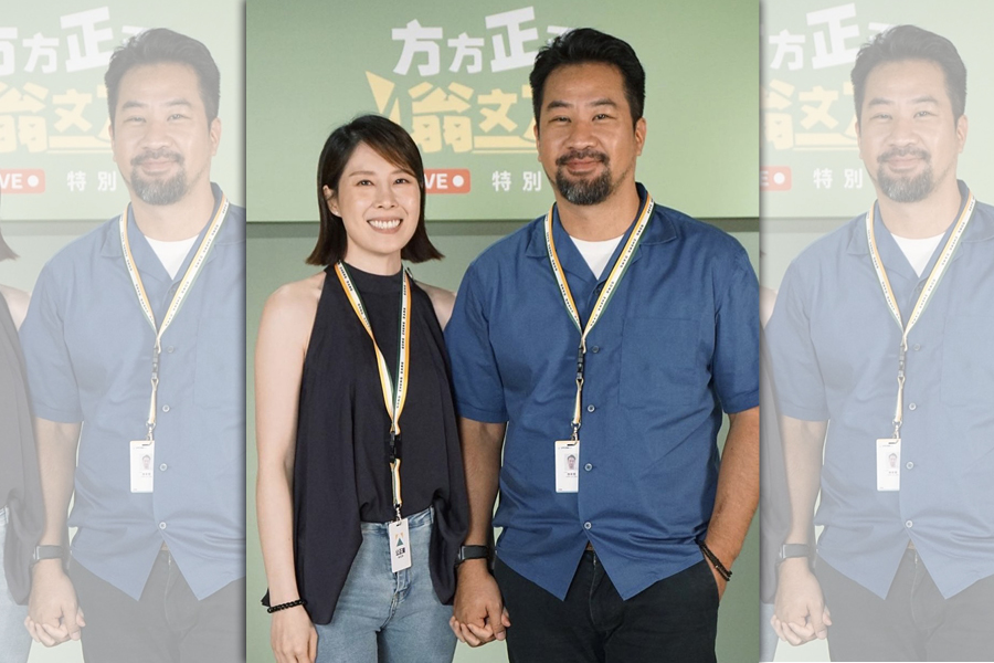 黃健瑋捍衛清白，妻子蔡亘晏一路相挺。（翻攝IG）