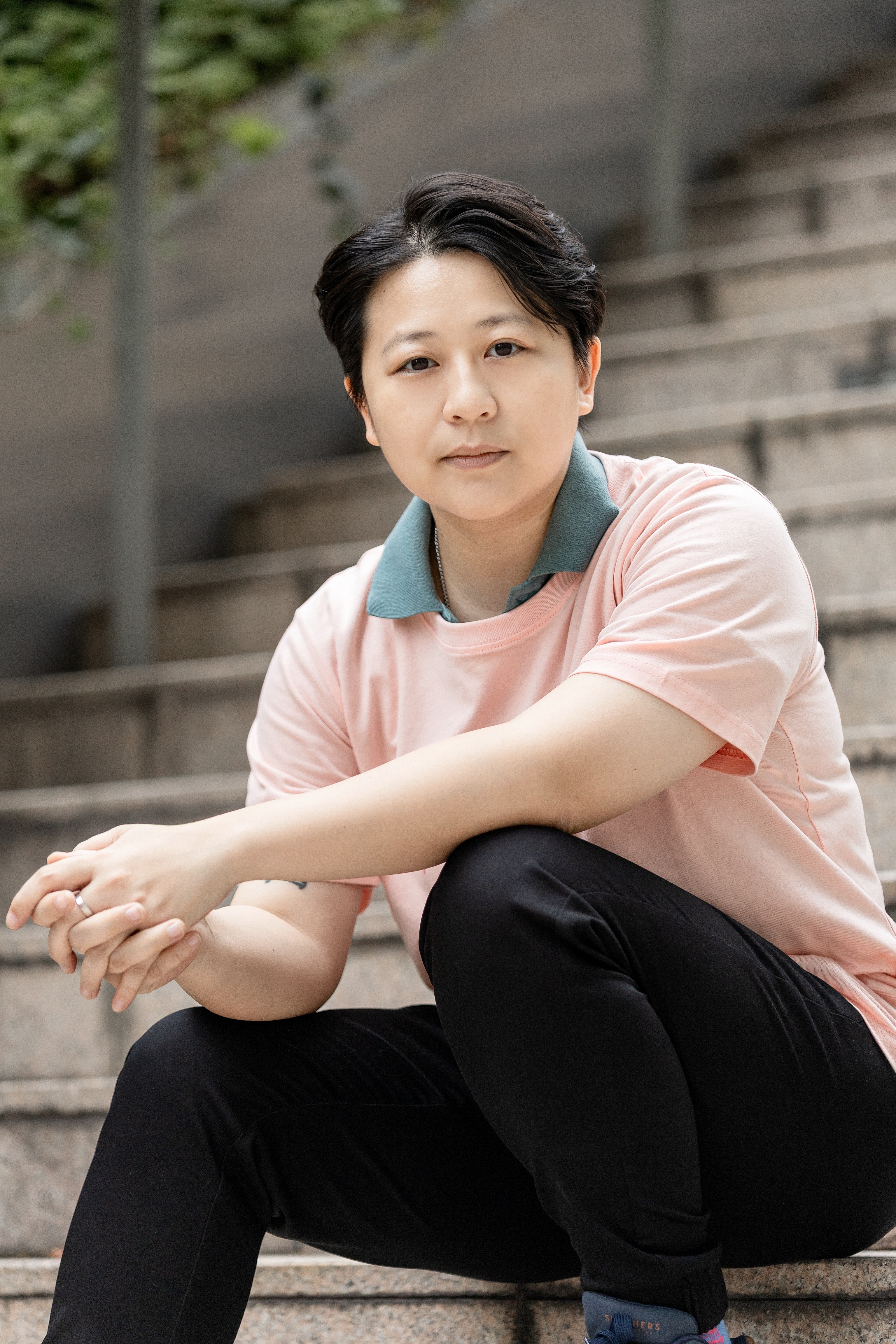 徐欣羨將自己的部分經歷寫進劇本,《女孩不平凡》可說是自己的半自傳電影。(綺影提供)
