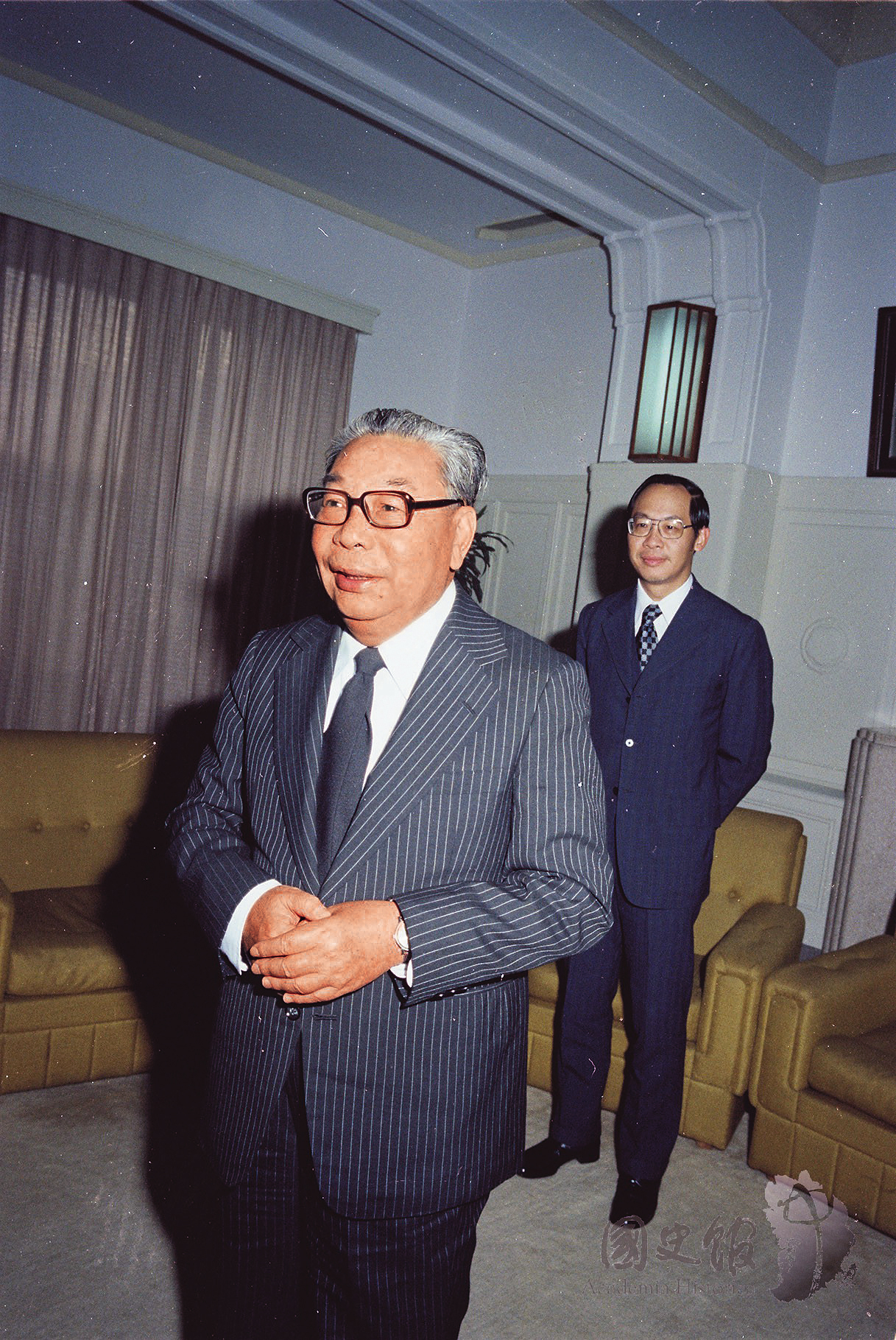 許金德釀成台灣黑槍泛濫、治安亮紅燈，讓時任總統的蔣經國（圖）相當生氣，下令追捕。（翻攝國史館官網）