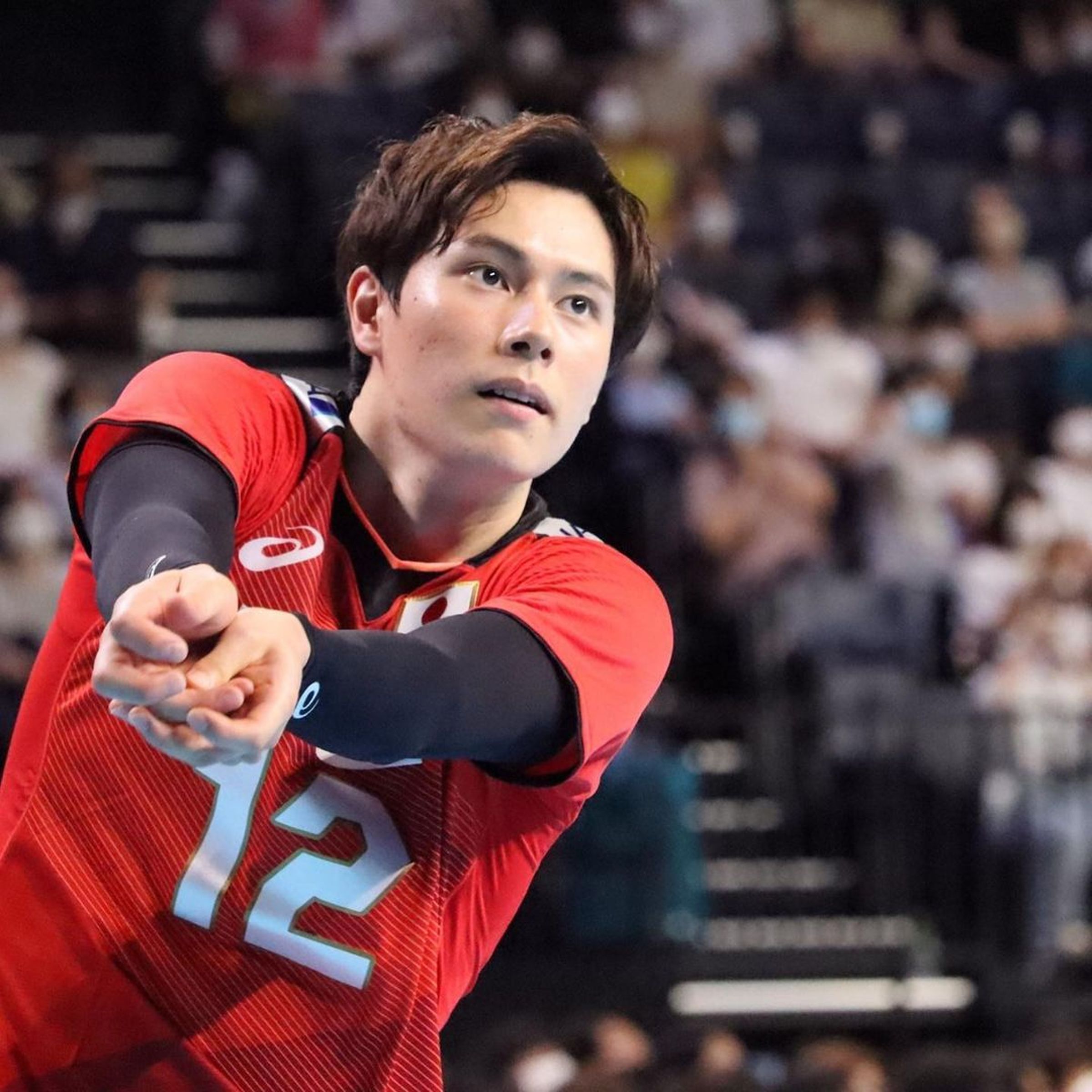 高橋藍19歲登上東京奧運殿堂,成為日本男排最年輕的成員。(翻攝高橋藍IG)