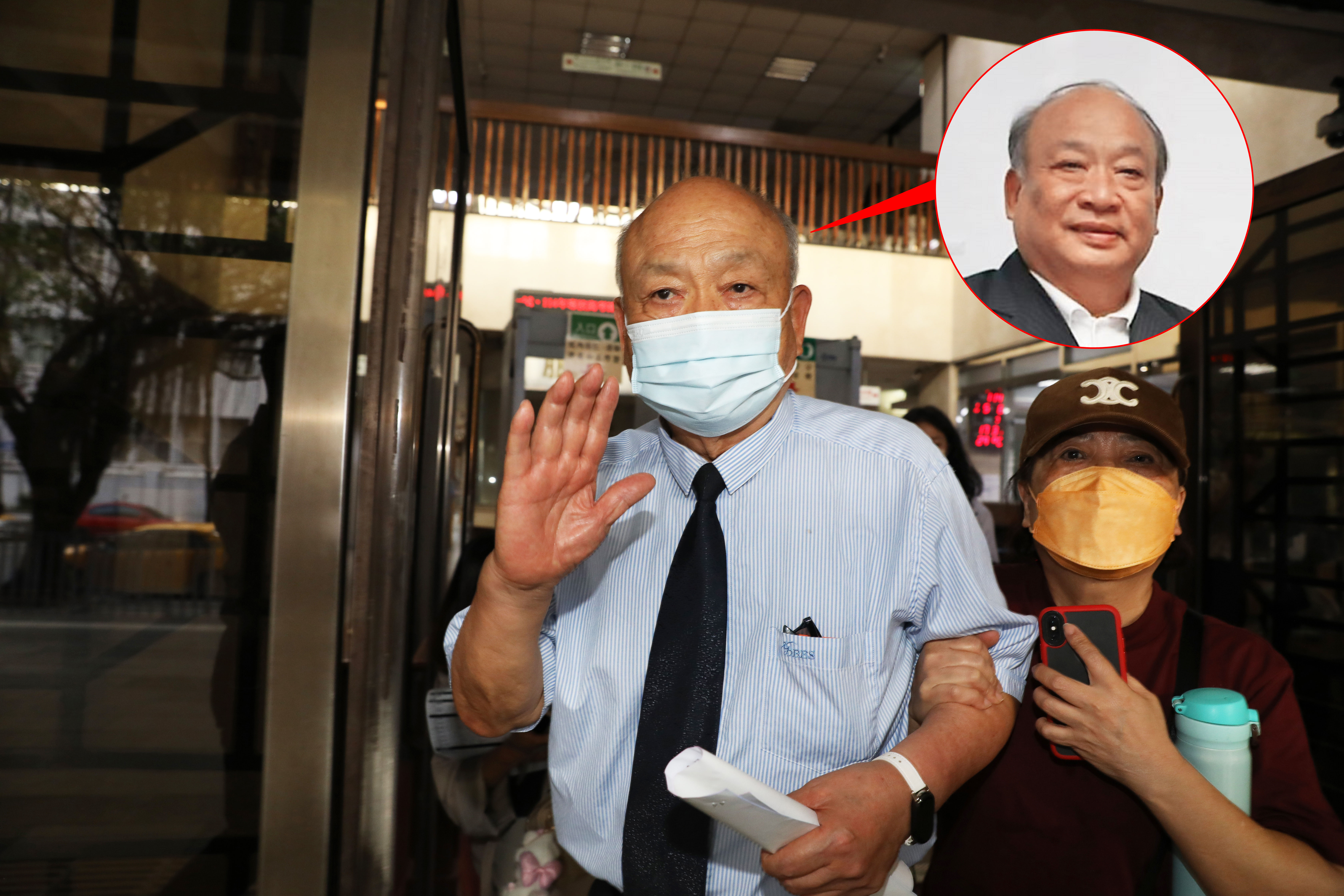 少將出身的鼎越發開前董座朱亞虎(圖)坦承只是人頭,當初決定以372億元標下京華城土地是沈慶京指示投標。