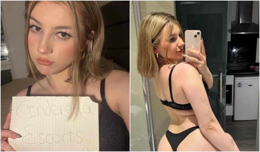 英國一名女大生在網站拍賣「初夜」，表示希望能替生病母親治病，也能過上更好的生活。（翻攝Cinderella Escorts）