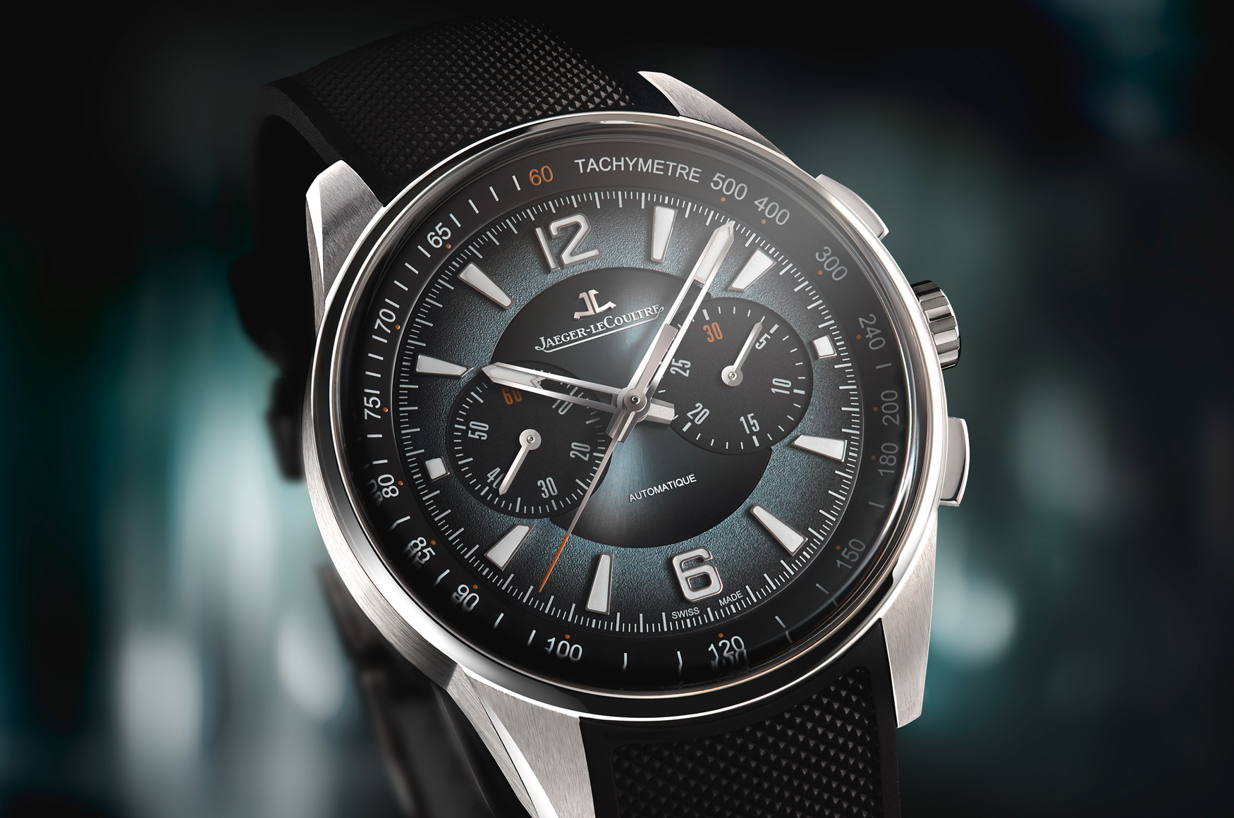 新錶2025／36 層漆面下的工藝哲學！JAEGER-LECOUTLRE Chronograph「Ocean Grey」