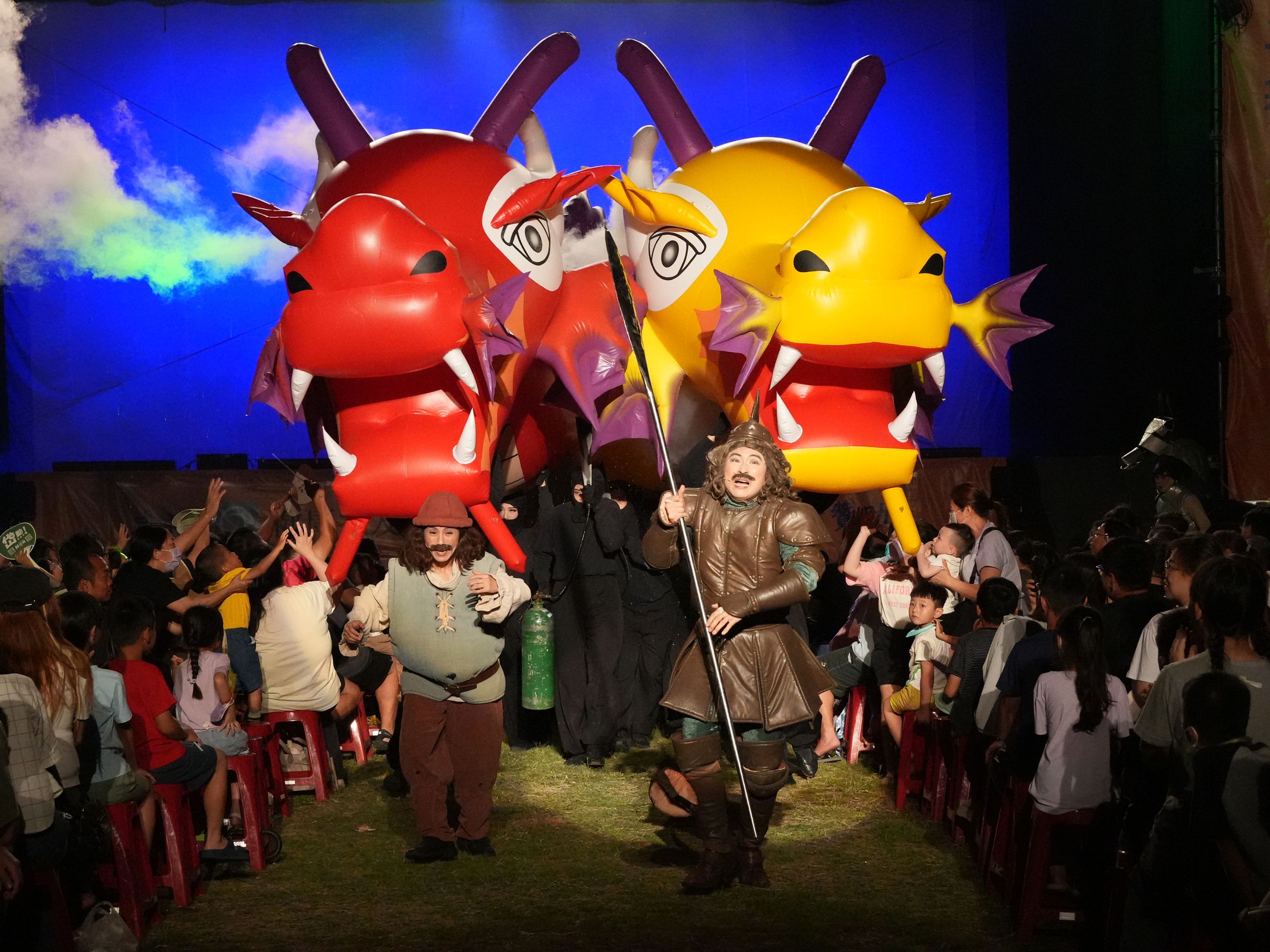 紙風車劇團《台灣幻想曲》本週末6月28日、29日將分別在台北南港與桃園大園演出。（紙風車劇團提供）