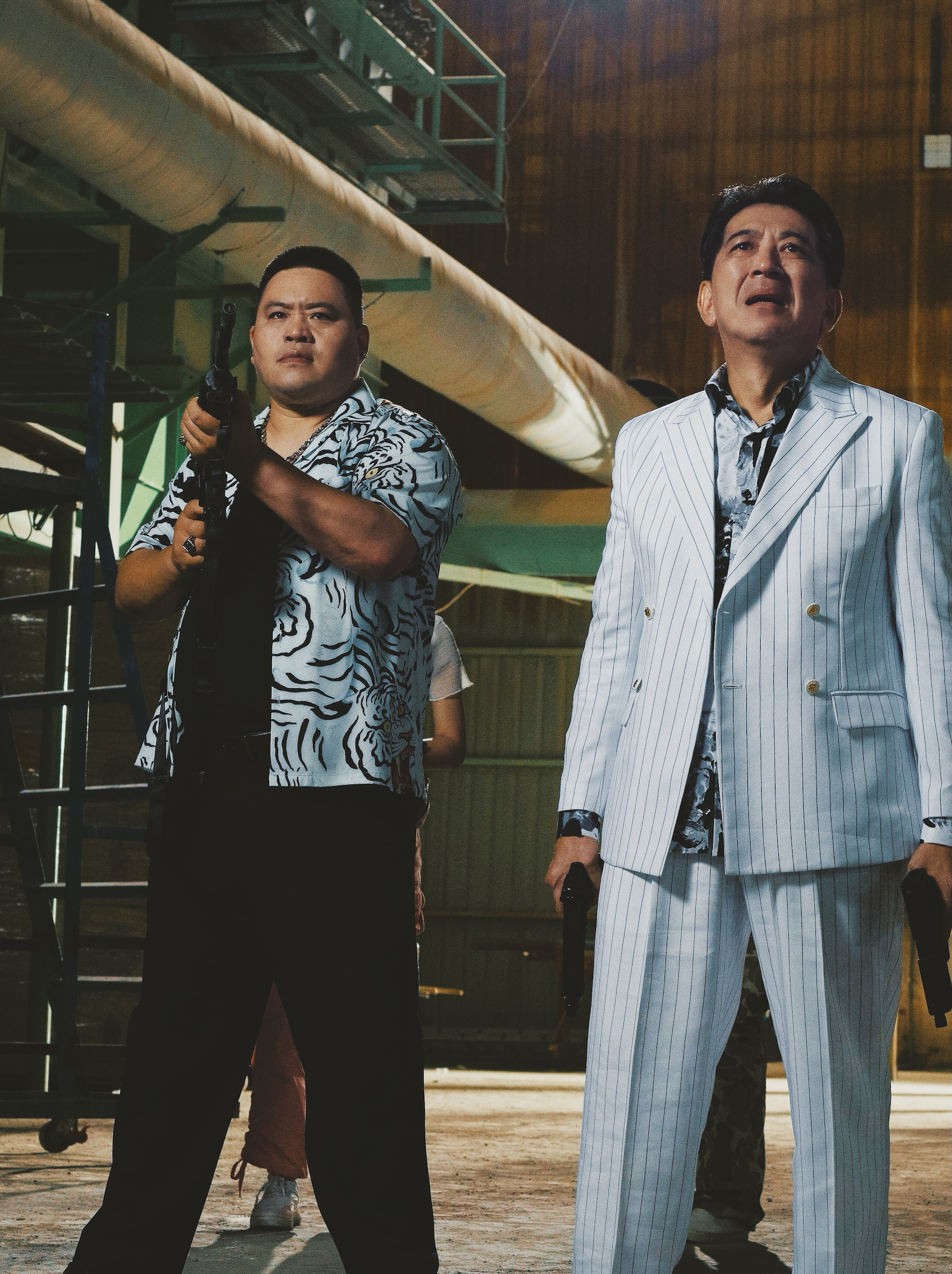 吳震亞從《角頭》一路追隨高捷到《叫我驅魔男神》，這次更升格當了大哥的左右手。（光盛影業提供）