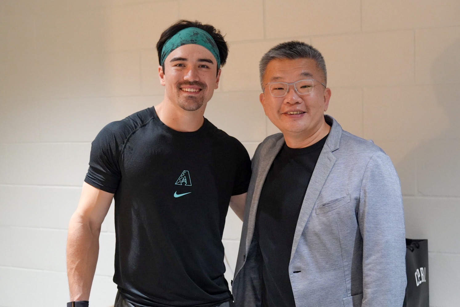 蔡其昌去年曾接觸台美混血的Corbin Carrol，然而他婉拒邀約，已確定加入美國隊陣容。（中職聯盟提供）