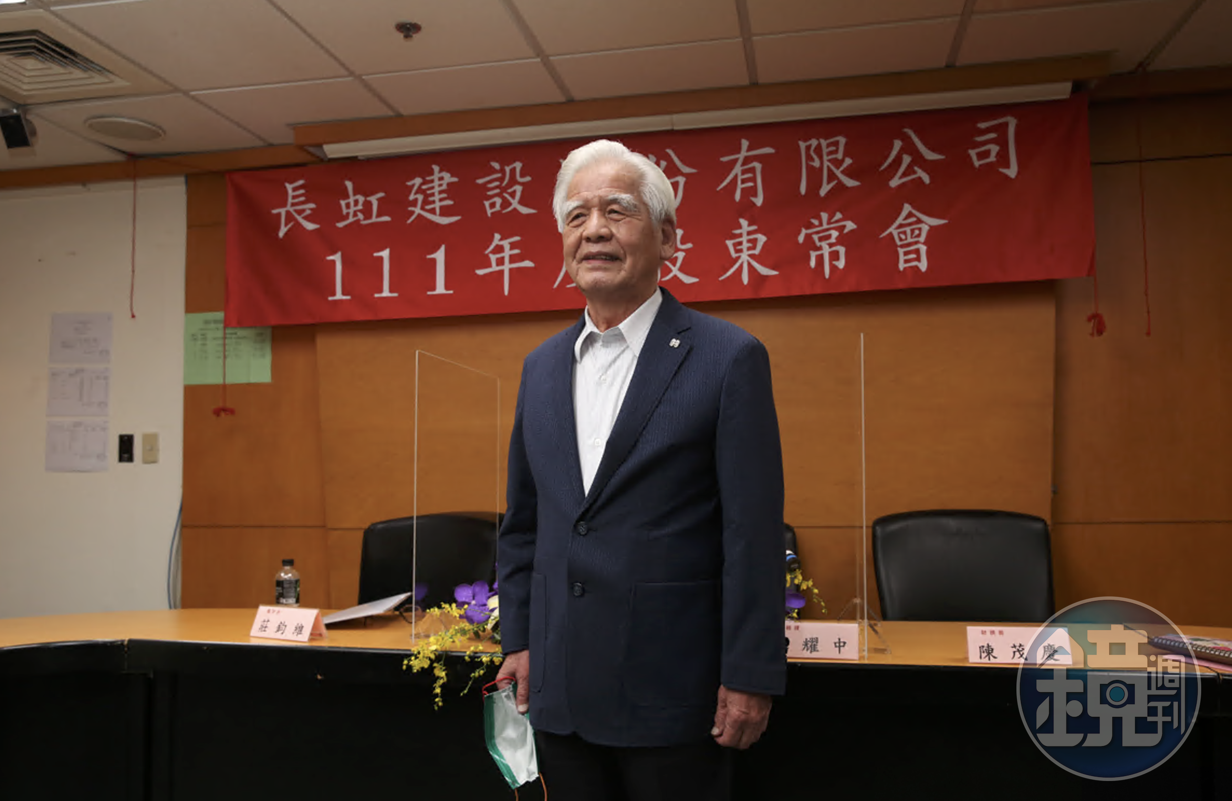 房市冷，長虹建設董事長李文造已對外宣稱「暫不購地」。（本刊資料照）