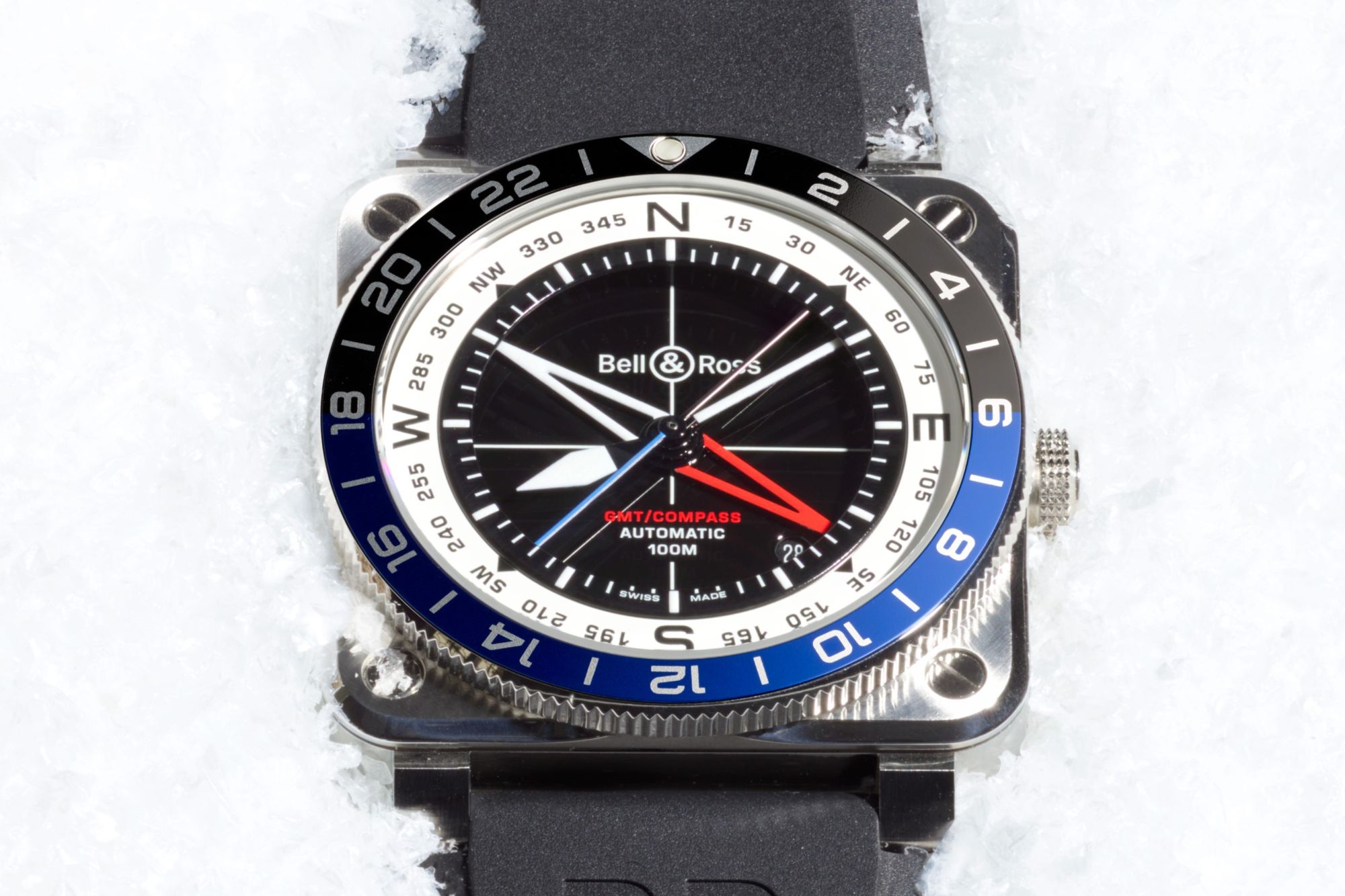 新錶2025/跟著太陽,走出迷惘!BELL & ROSS BR-03 GMT Compass